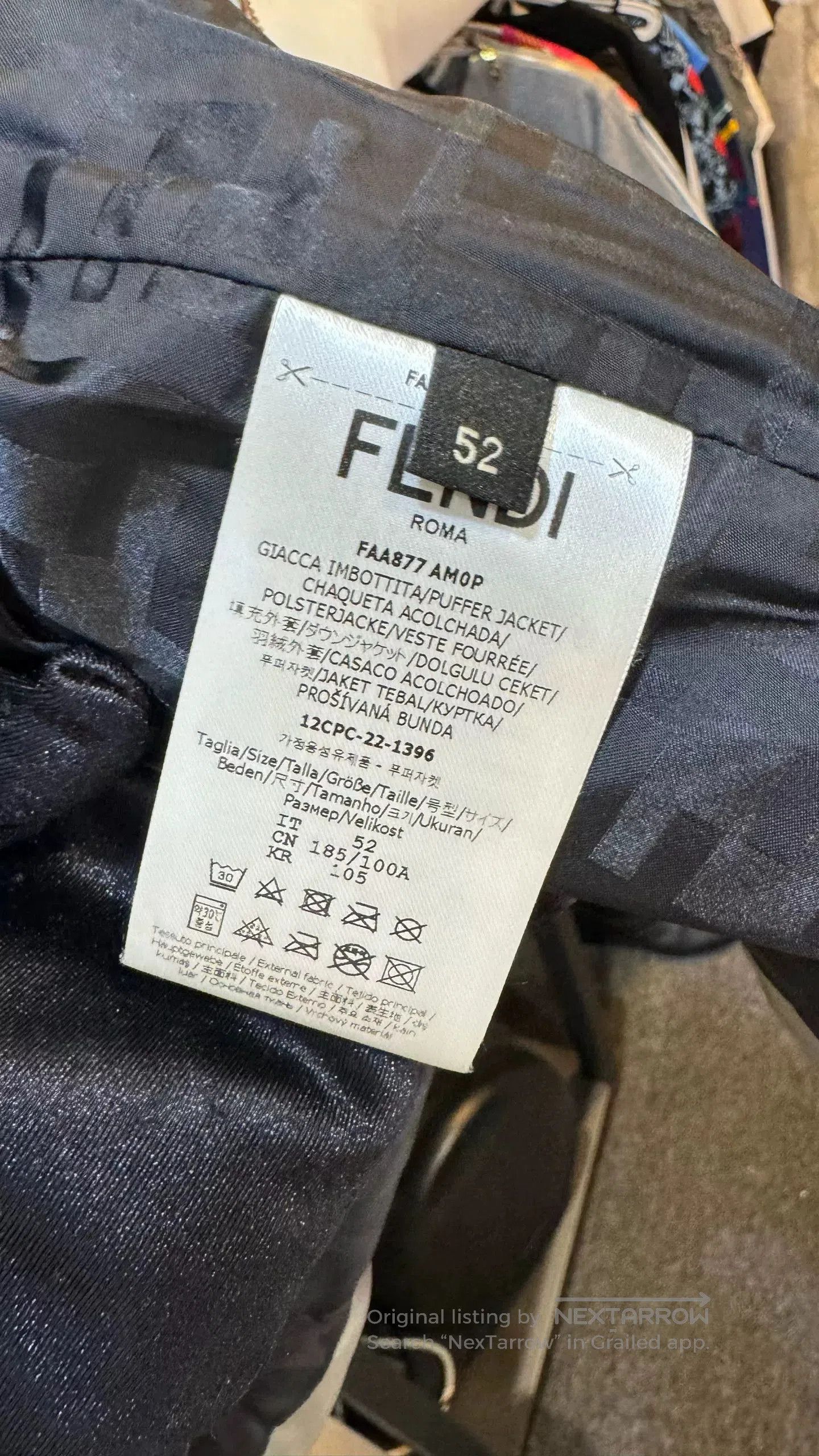 Fendi Fendi Solid Color Bomber Jacket. Size US XL / EU 56 / 4 - 4 Thumbnail