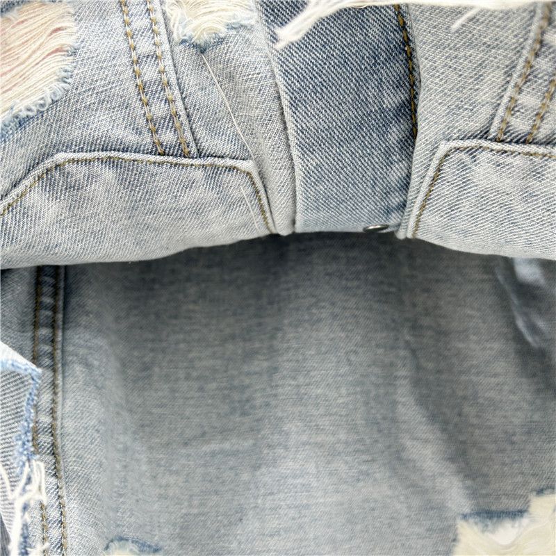Japanese Brand Floral short denim jacket Size ONE SIZE - 4 Thumbnail