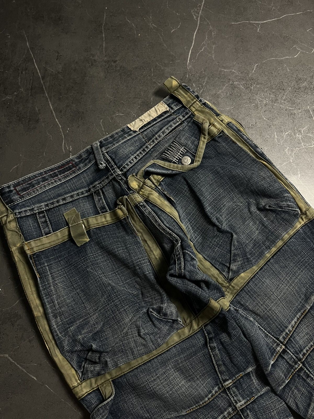 Kapital Tough Jeansmith Japenese streetwear jeans vintage 2000’s Size US 31 - 3 Thumbnail