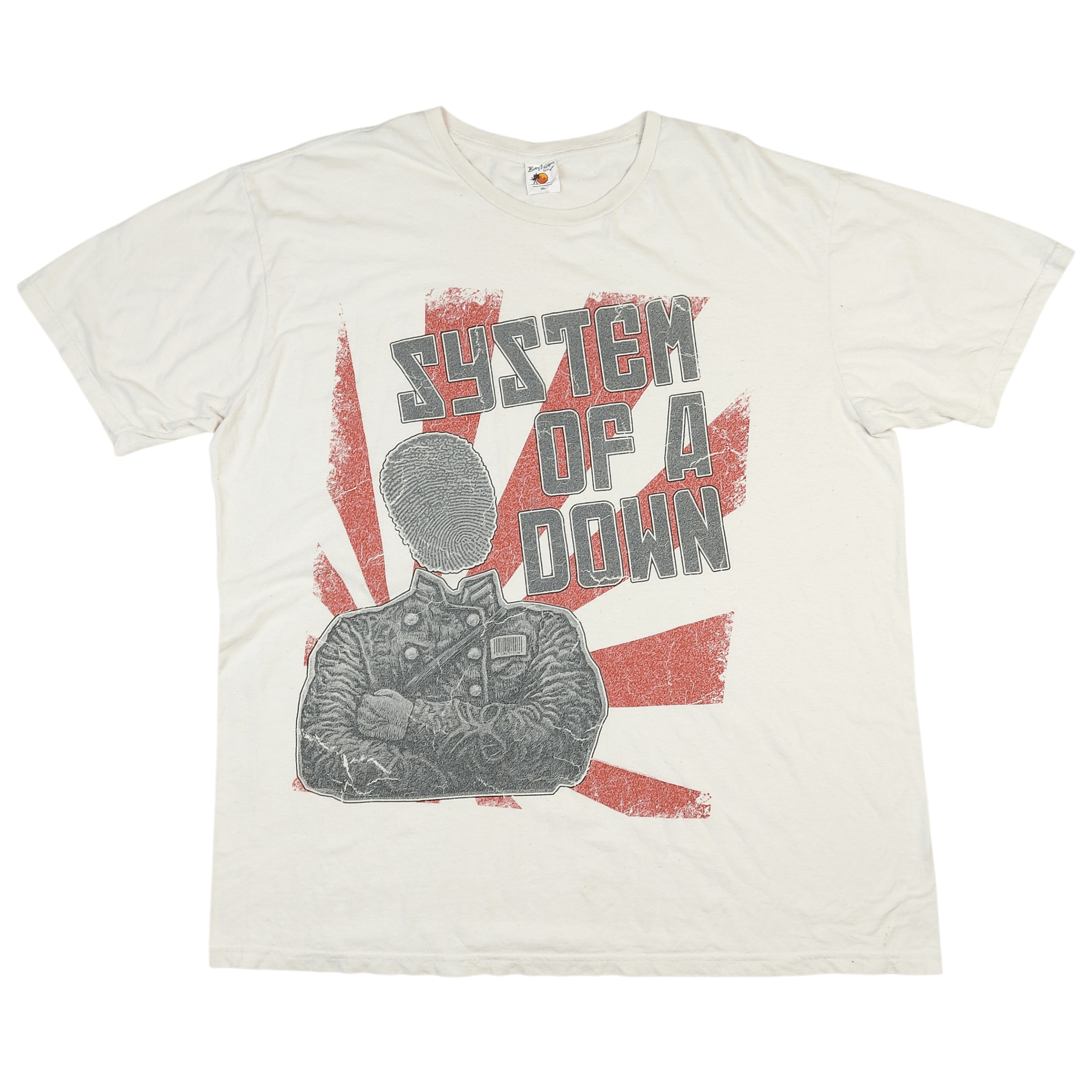 Band Tees 2015 System Of A Down Band Thumbprint Soldier TEE Size US XXL / EU 58 / 5 - 1 Thumbnail