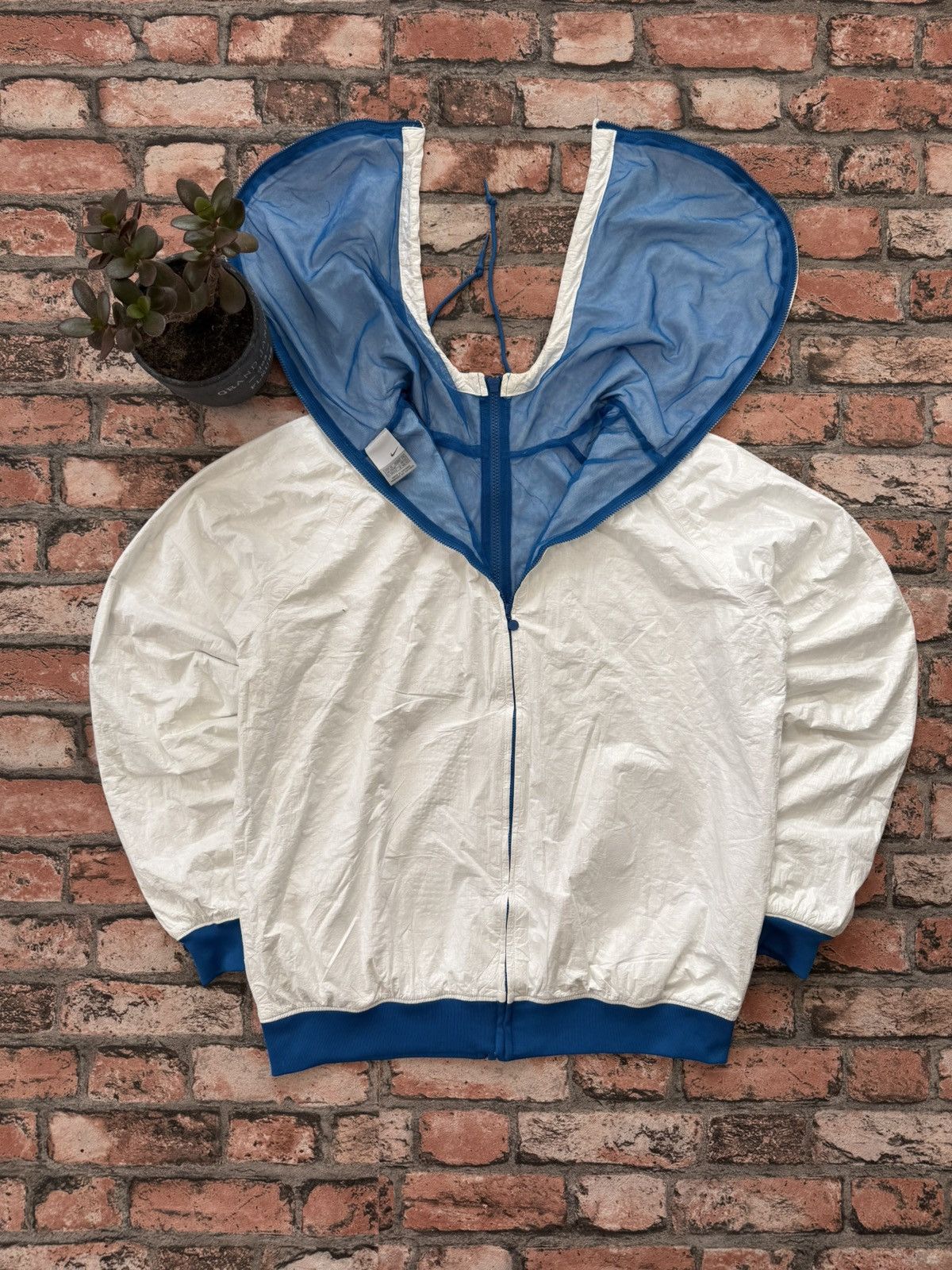 Nike 90’s NIKE RARE FULL ZIP RETRO MULTI BACK LOGO NYLON JACKET Size US M / EU 48-50 / 2 - 10 Thumbnail