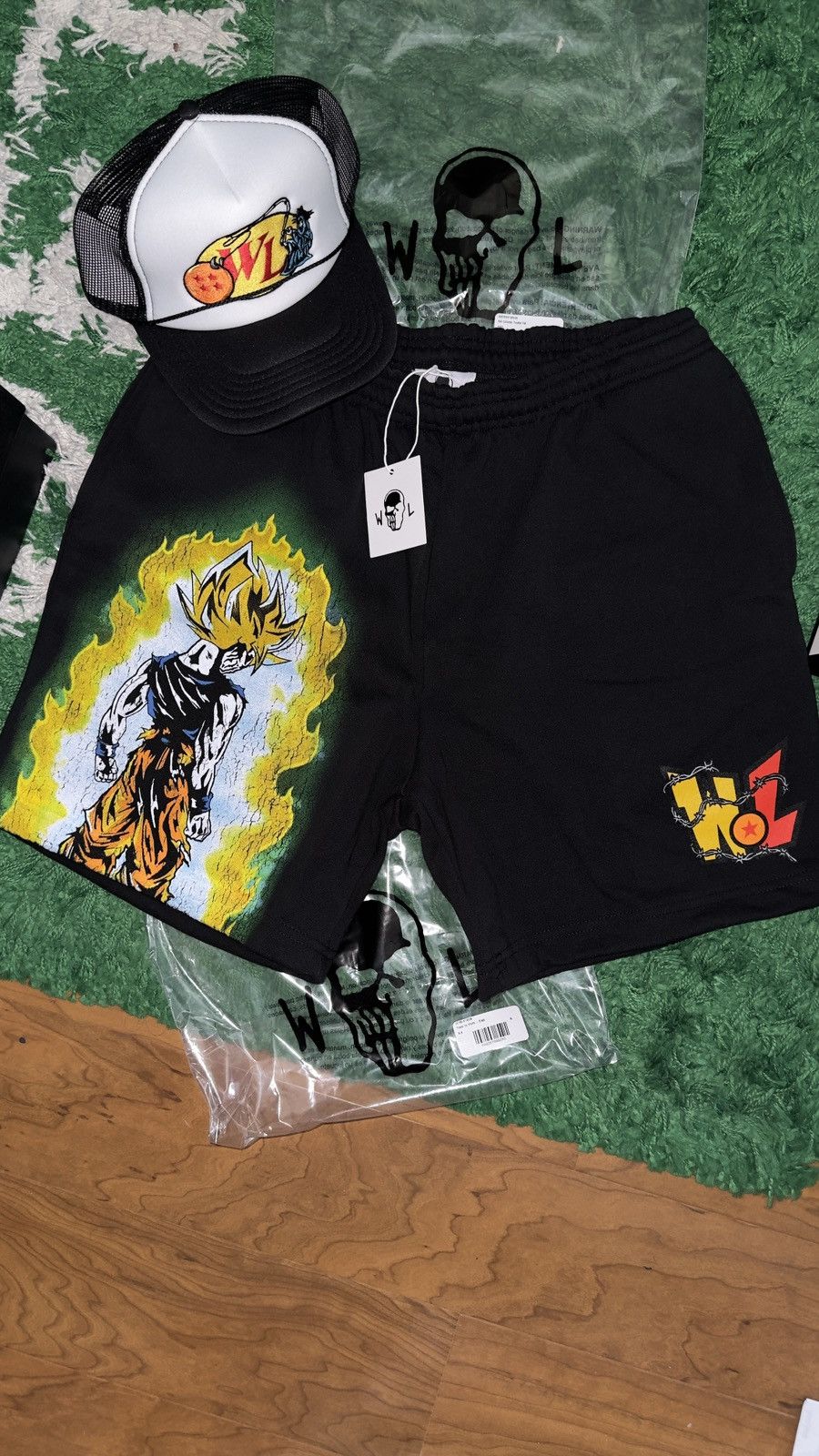 Warren Lotas Warren Lotas X Dragon Ball Z collab Shorts and Trucker Hat Size US 30 / EU 46 - 1 Thumbnail