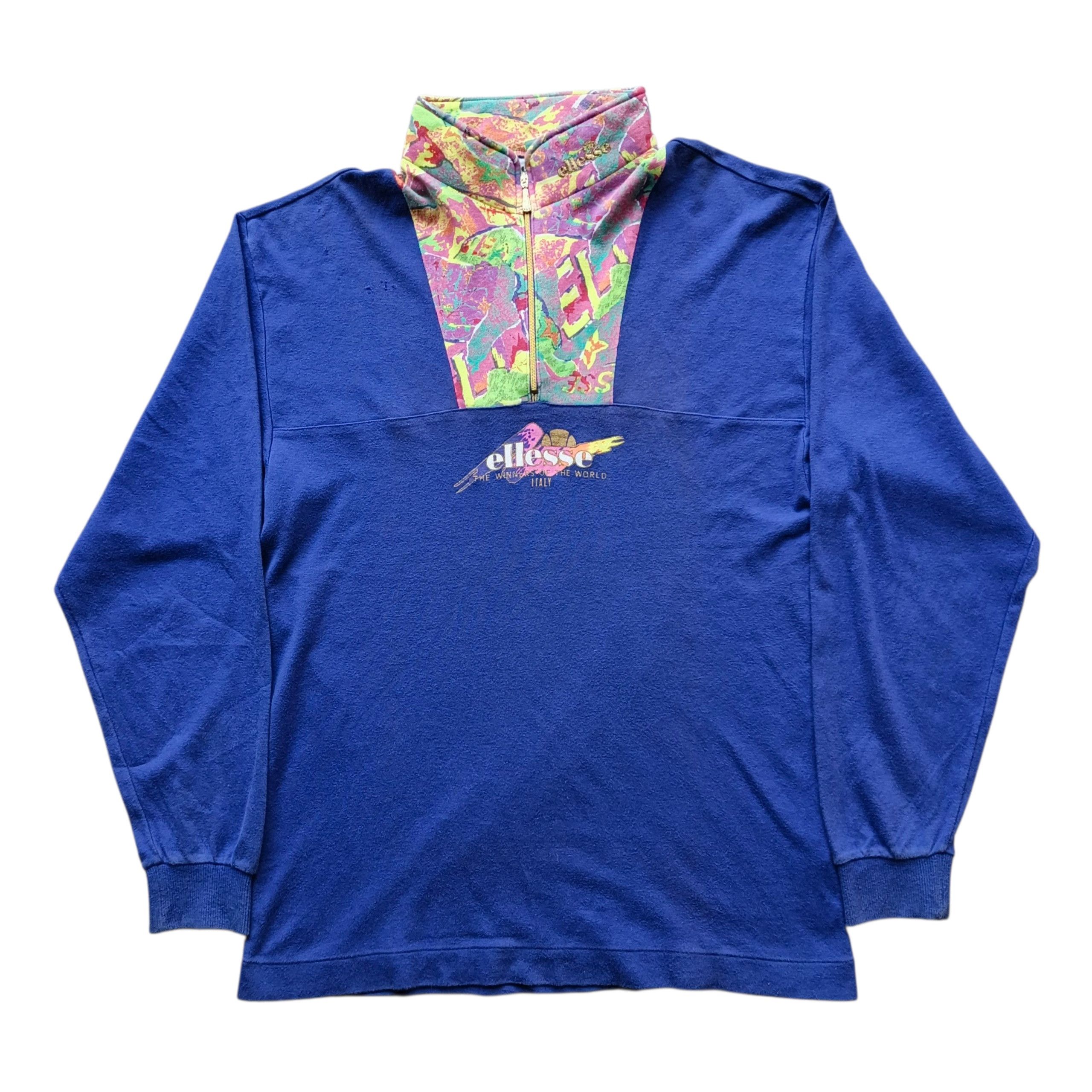 Ellesse 80's Vintage ellesse pullover sweatshirt Size US M / EU 48-50 / 2 - 1 Thumbnail