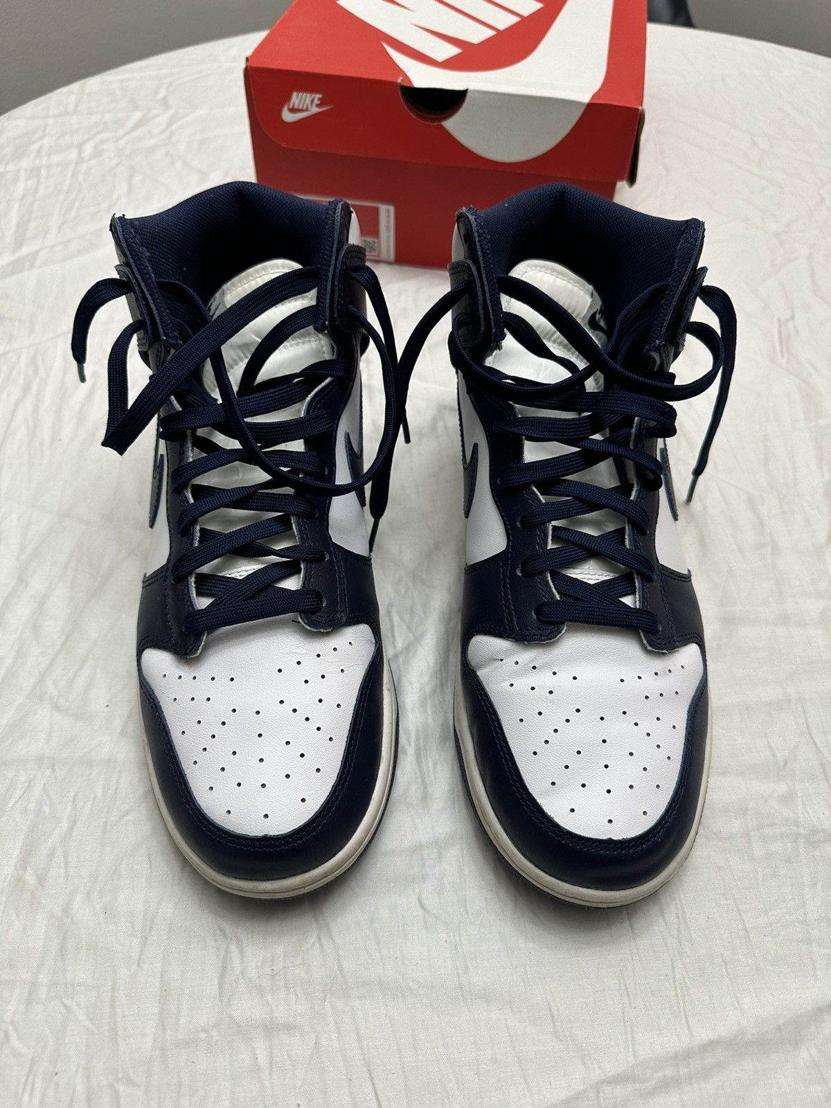 Nike Dunk High Midnight Navy