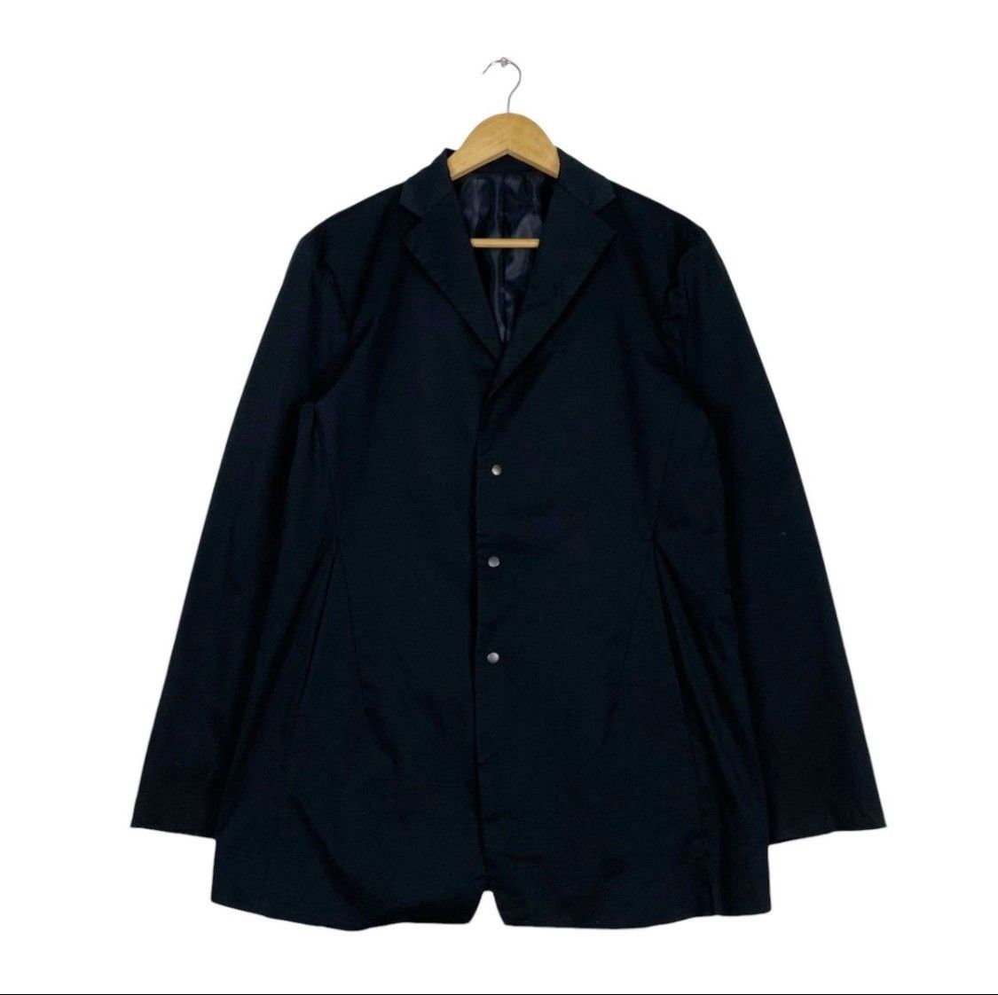Designer × Japanese Brand 💥TODD OLDHAM LINEN BLACK JACKET Size US M / EU 48-50 / 2 - 1 Thumbnail