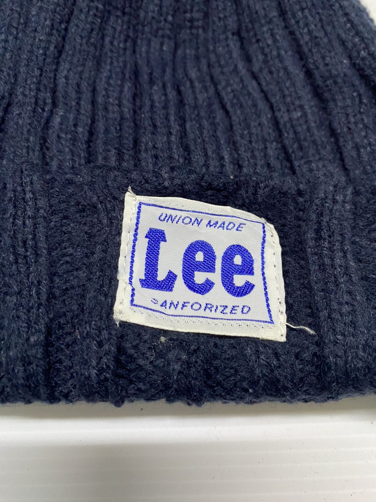 Lee × Vintage Vintage Lee Knitted Beanie Hat Size ONE SIZE - 2 Thumbnail