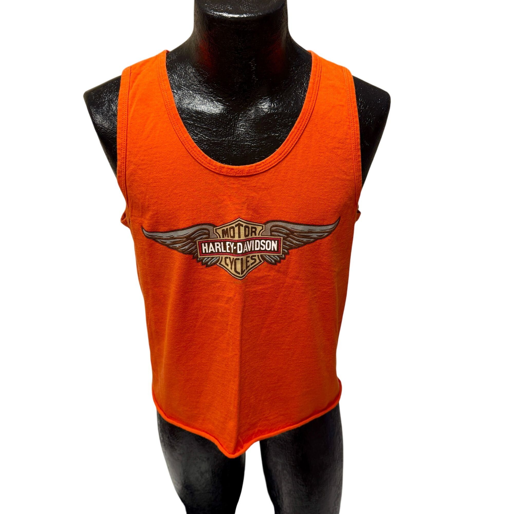 Harley Davidson ACES & EIGHTS Mason Ohio Tank ToP OLD WEST SALOON GAMBLER T Size US M / EU 48-50 / 2 - 5 Thumbnail