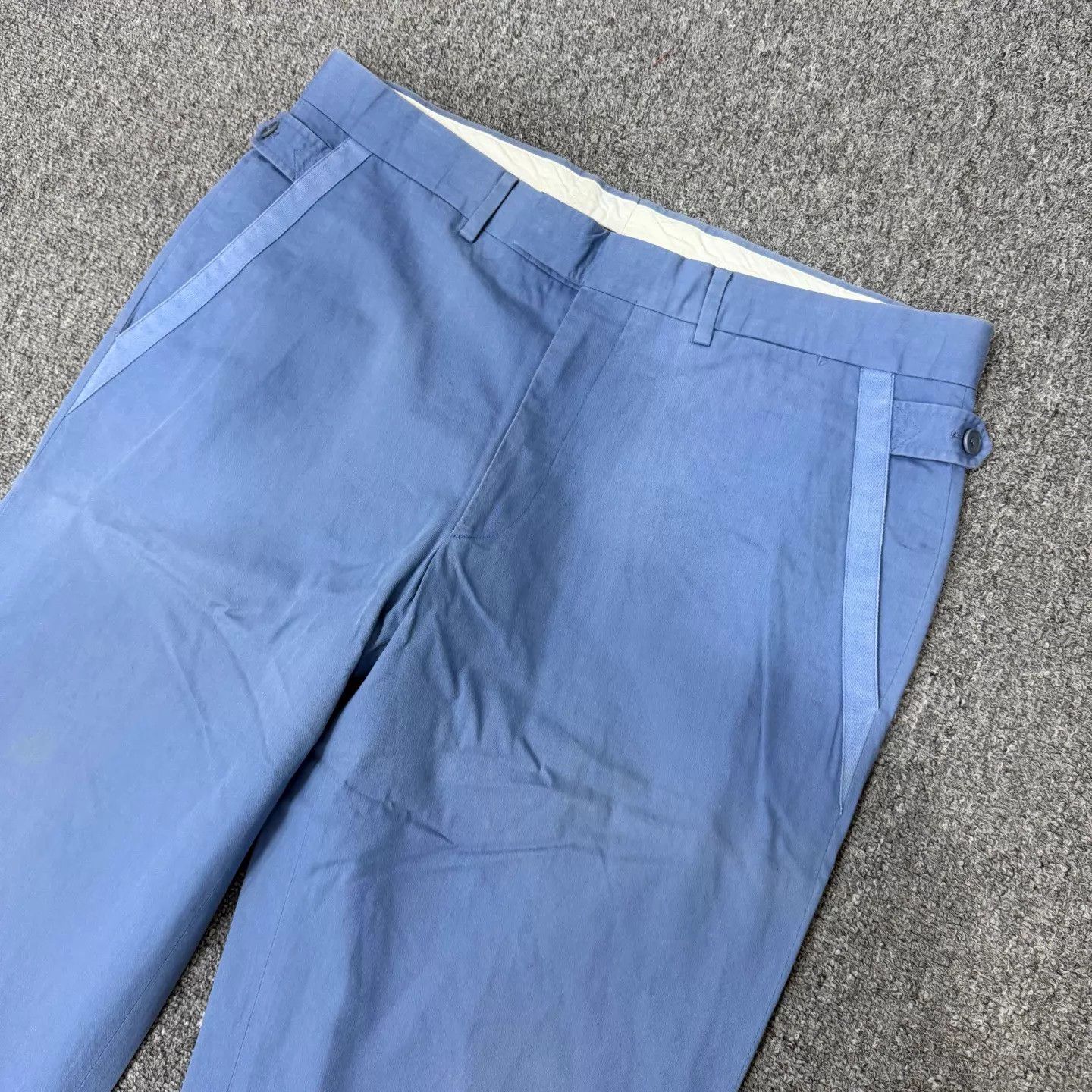 Hermes Hermes blue casual pants 46 95 new Size US 30 / EU 46 - 3 Thumbnail