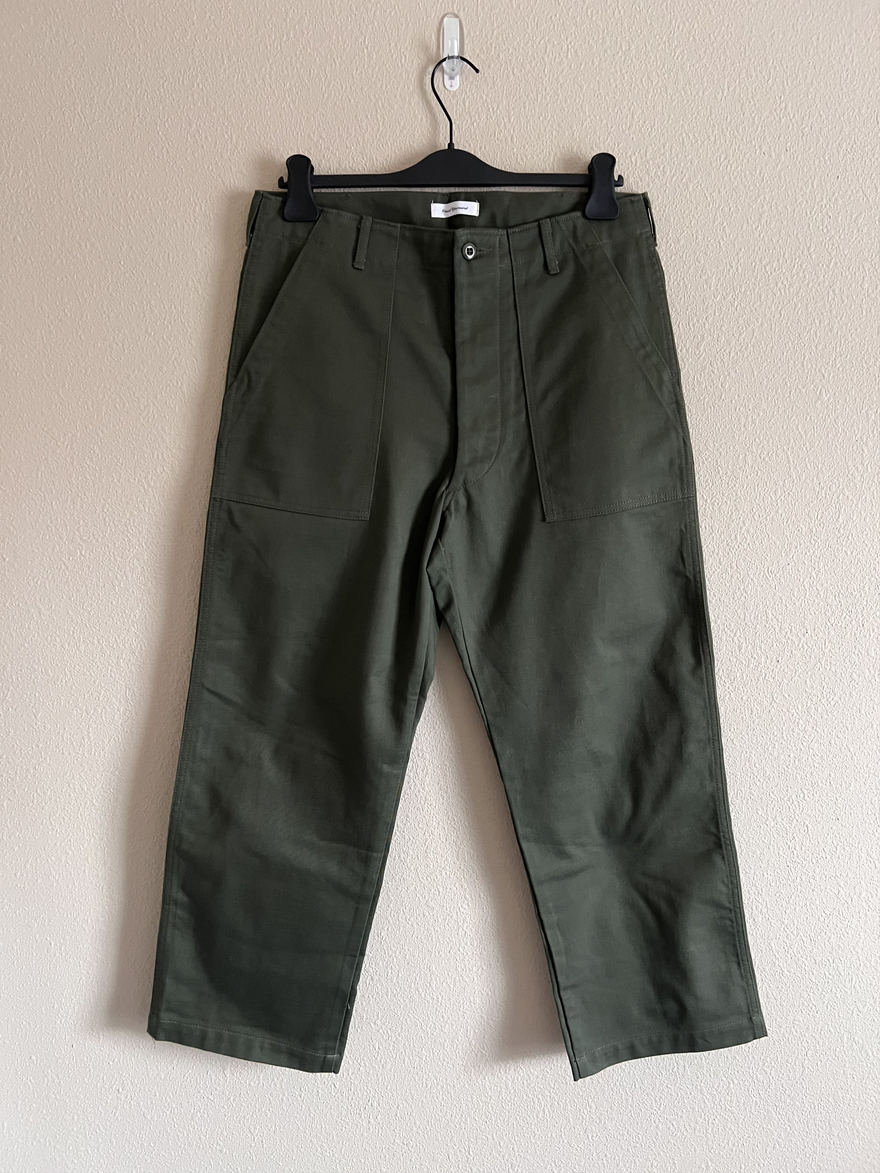 image of Wtaps Wmill Trousers 02 In Olive Drab in Green, Men's (Size 33)