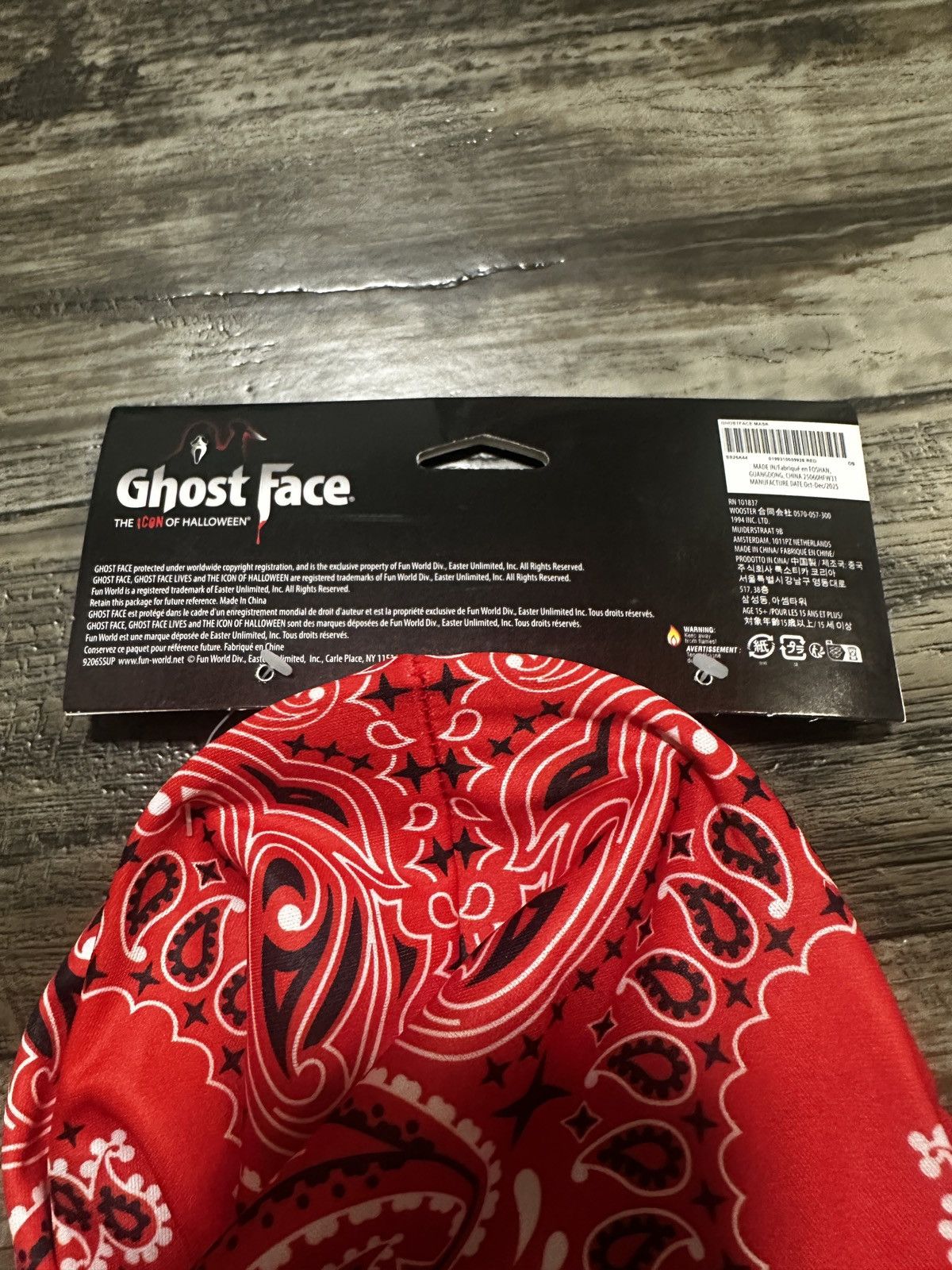 Supreme Supreme Ghostface Mask Red Size ONE SIZE - 4 Thumbnail