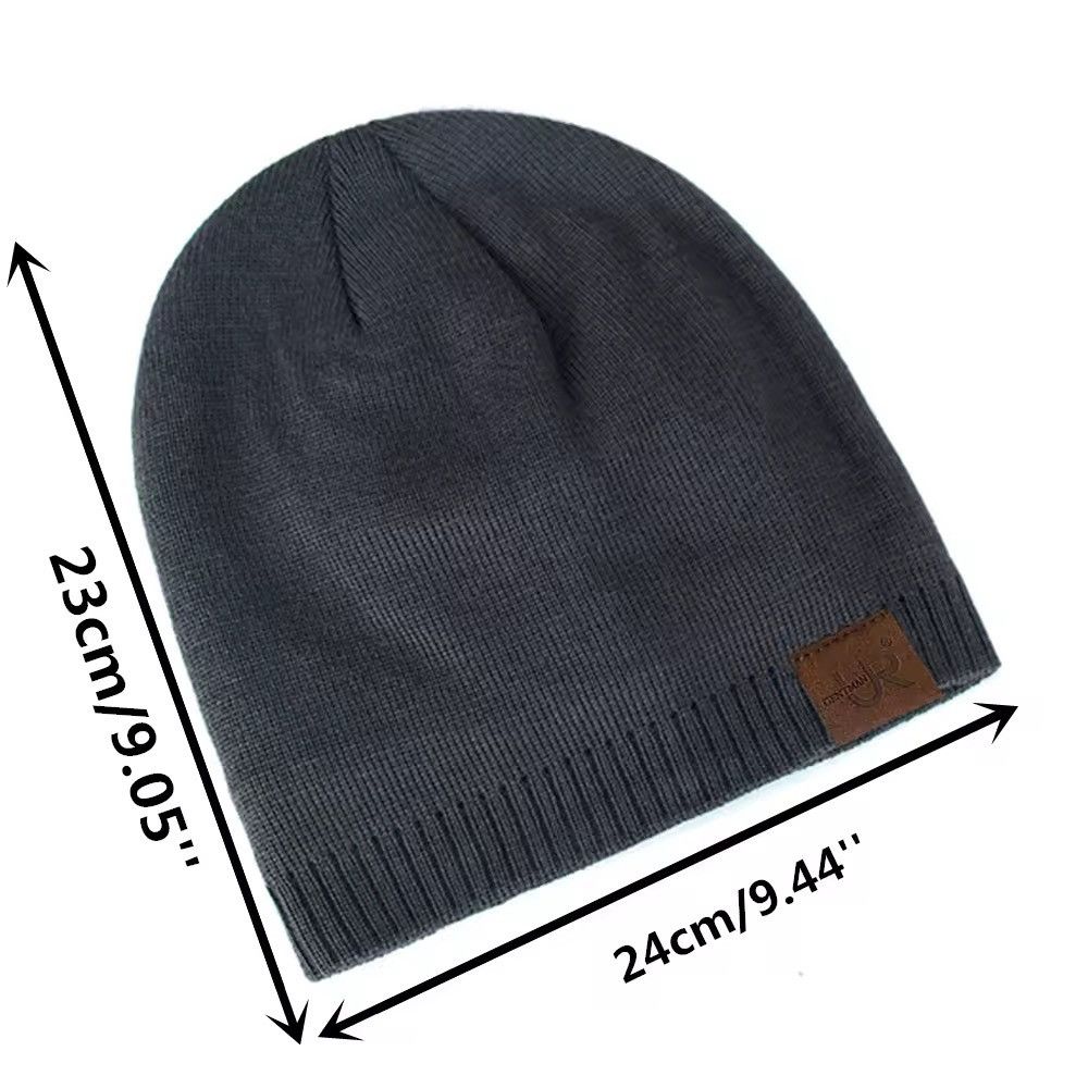 Other URGENTMAN Fur Knitted Beanie Size ONE SIZE - 4 Thumbnail