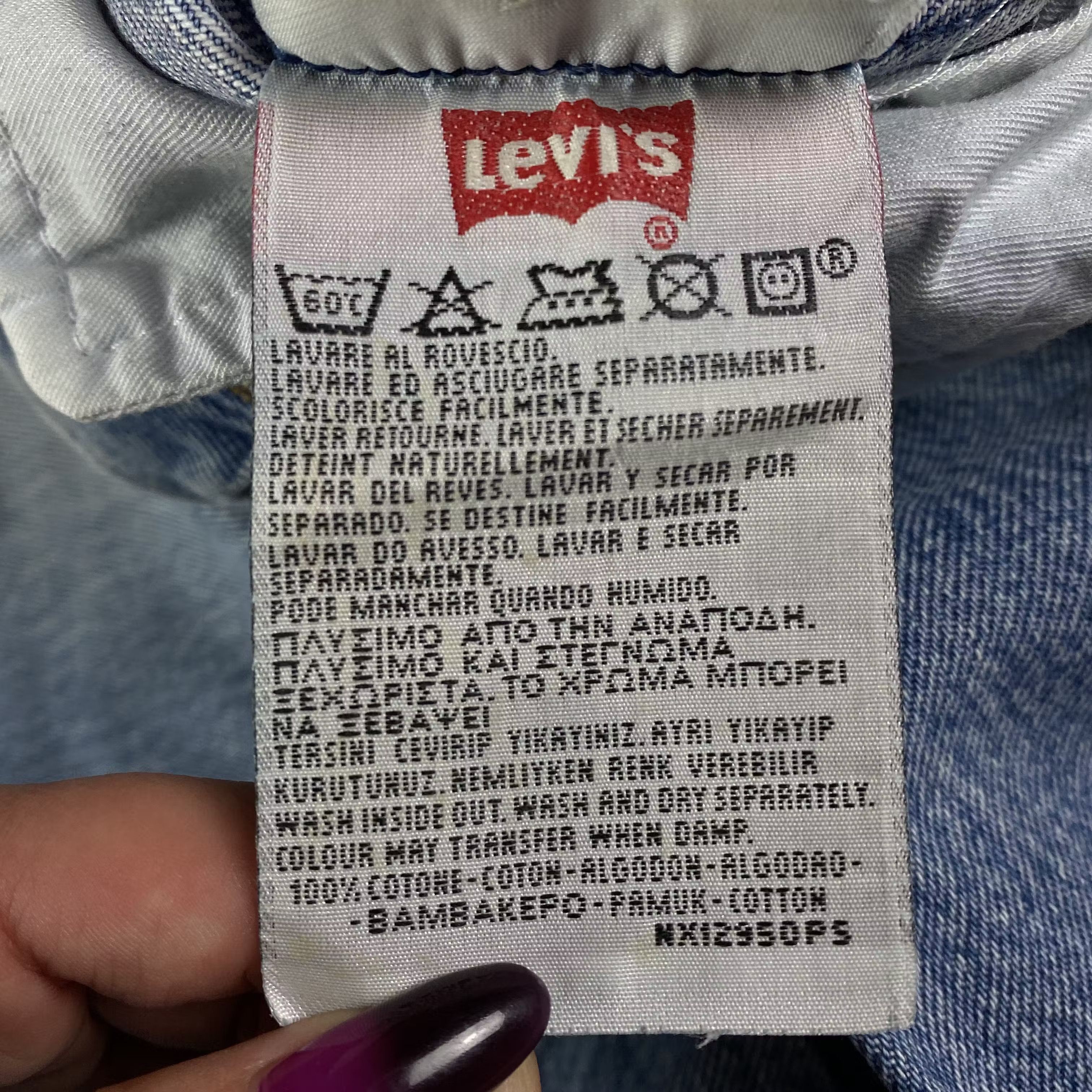 Levi's × Levi's Vintage Clothing × Vintage Mens Jeans Denim Levis Vintage Size 34 Size US 34 / EU 50 - 5 Thumbnail