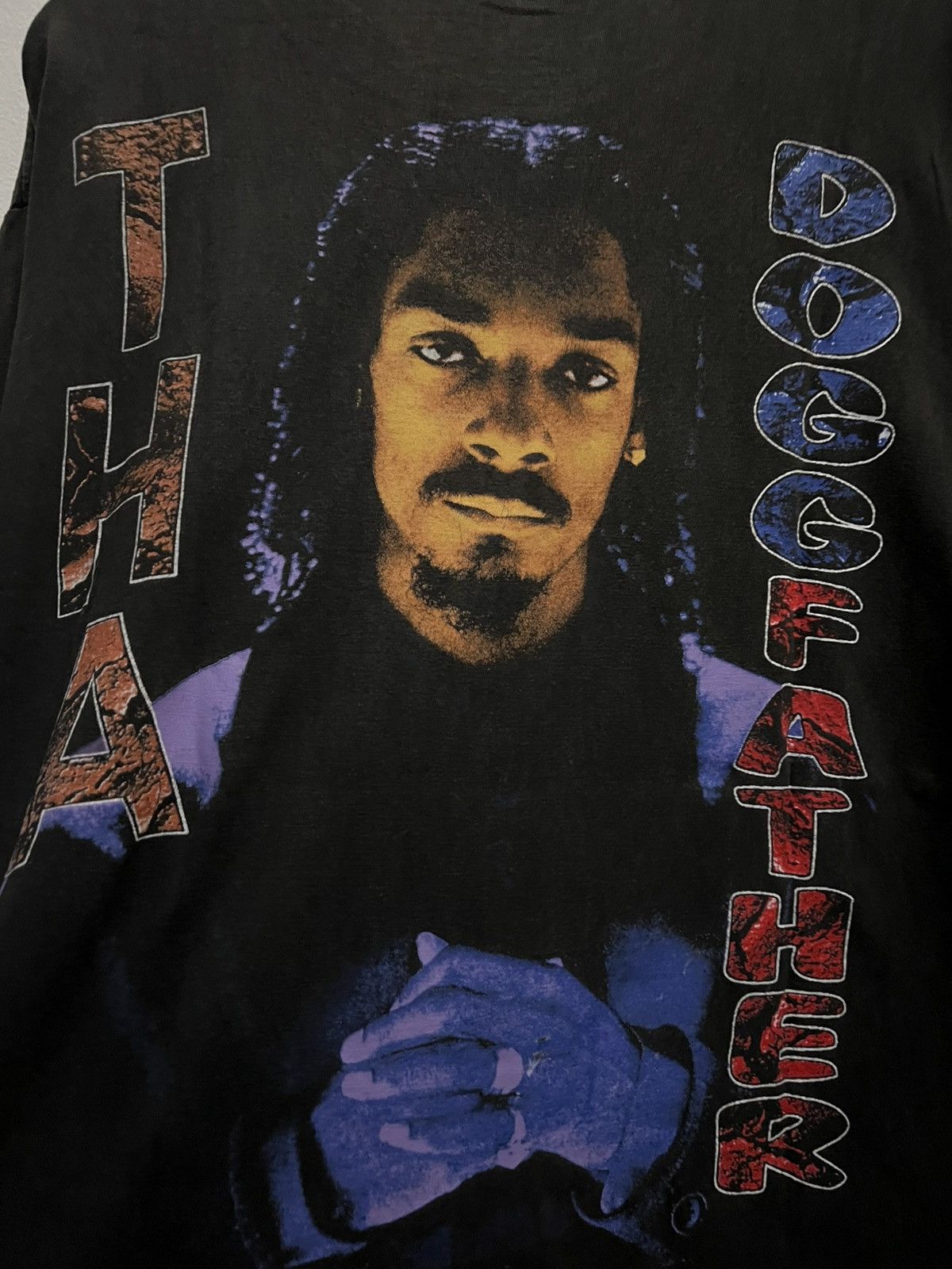 Vintage Vintage Snoop Doggy Dogg Tha Doggfather Bay Club Rap shirt Size US XXL / EU 58 / 5 - 8 Thumbnail
