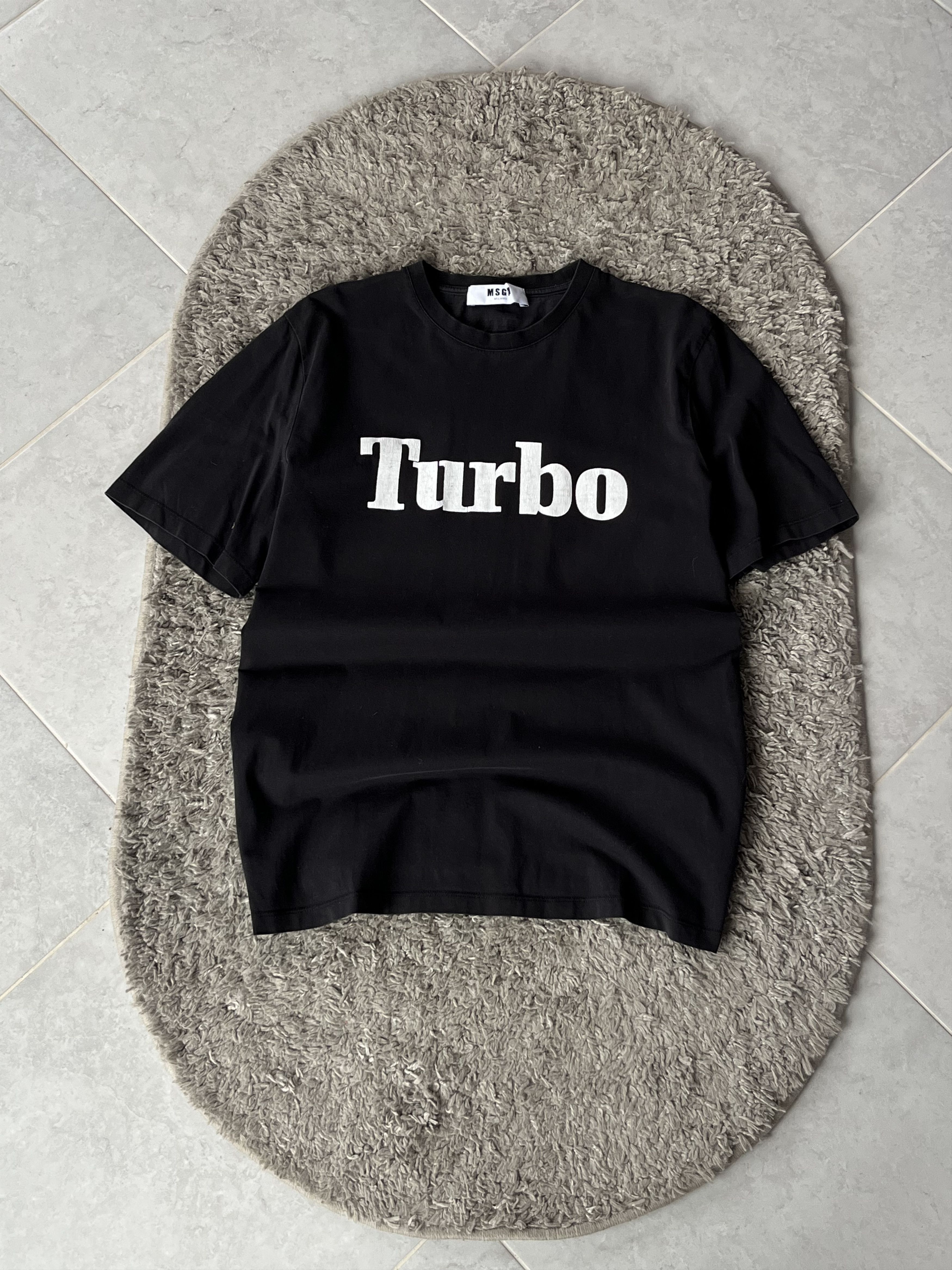 MSGM Luxury Tee MSGM Turbo Ault. Made in Italy Streetwear Size US L / EU 52-54 / 3 - 1 Thumbnail
