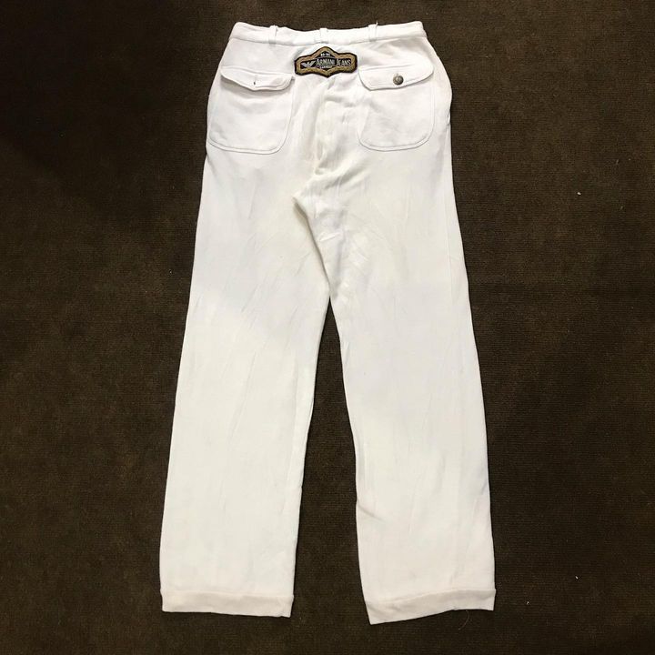 Emporio Armani × Giorgio Armani Vintage Armani Jeans Garment Sweat Jogger Pants Trackpants Size US 35 - 3 Thumbnail