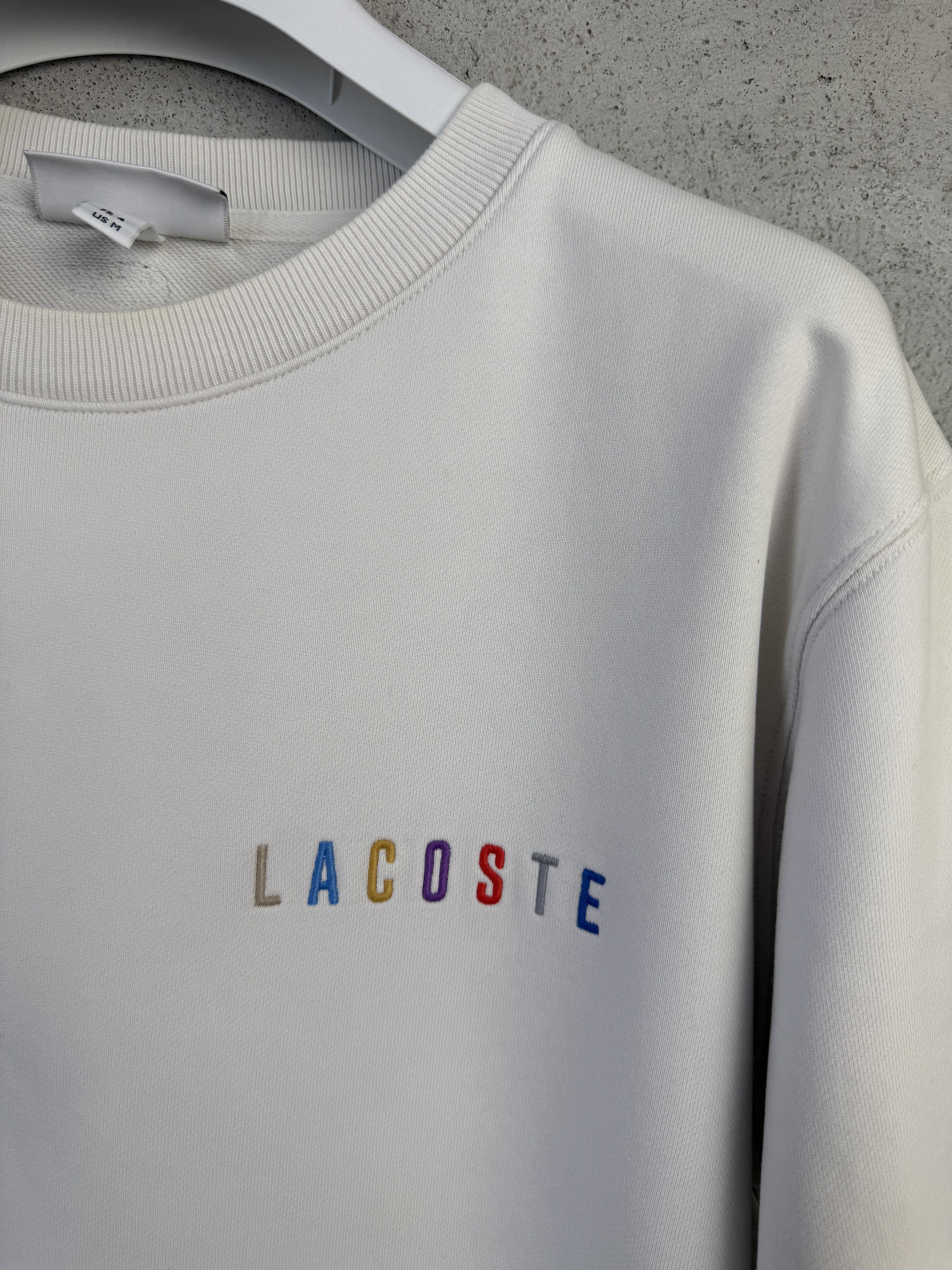 Lacoste Lacoste small logo crewneck sweatshirt embroidered casual Size US M / EU 48-50 / 2 - 2 Thumbnail