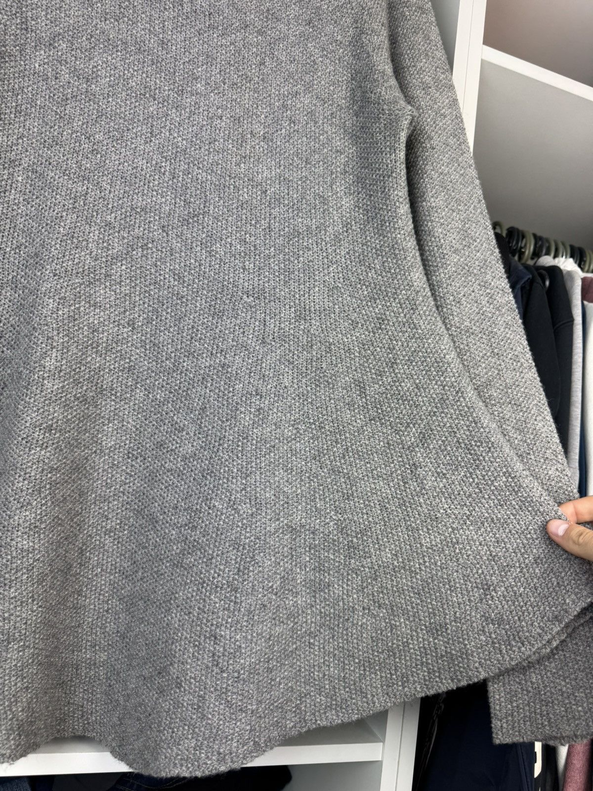 hannes roether Hannes Roether Women’s Yak Merino Wool Longline Sweater Size L / US 10 / IT 46 - 25 Thumbnail