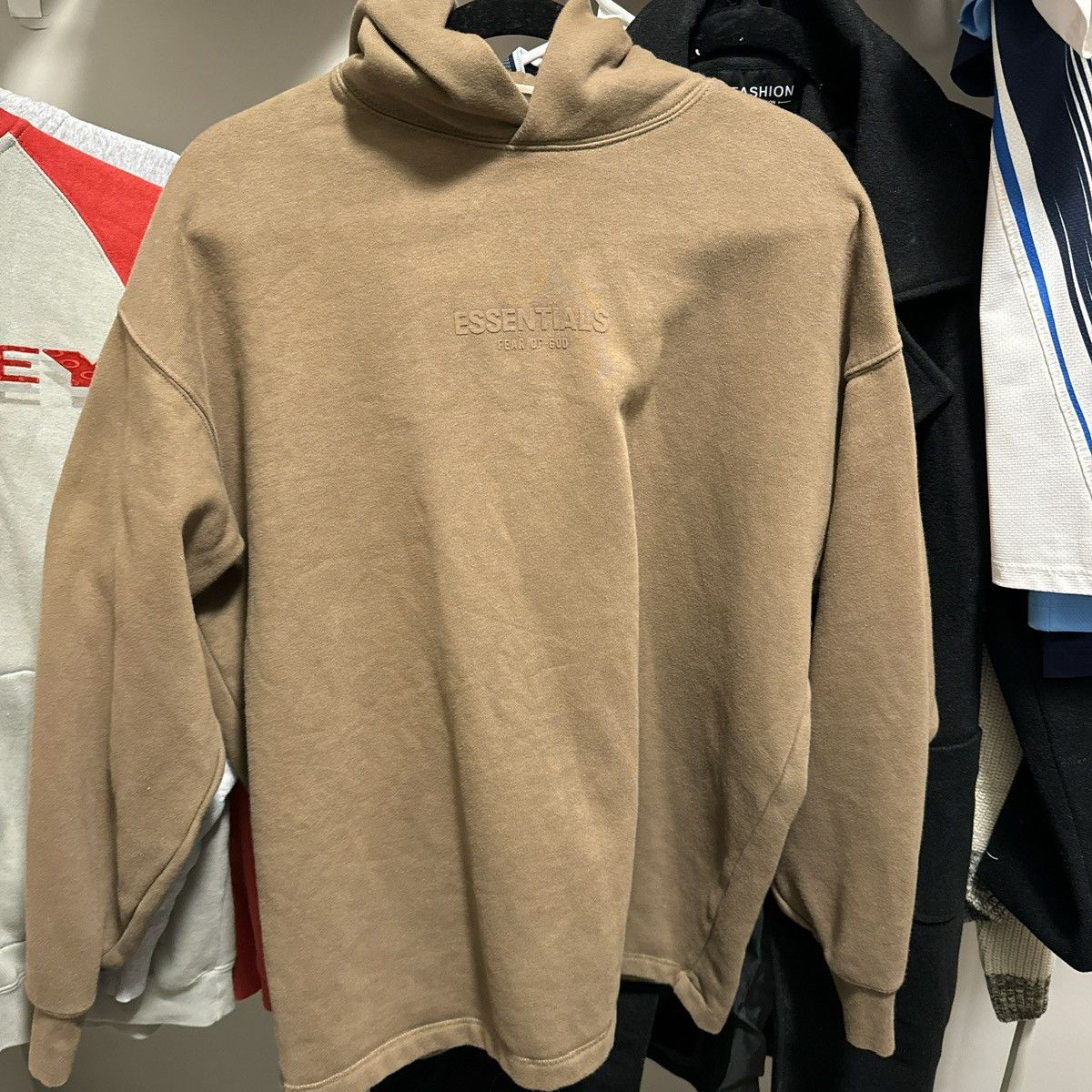Essentials Fear of God Essentials Relaxed Hoodie Wood Size US XS / EU 42 / 0 - 1 Thumbnail