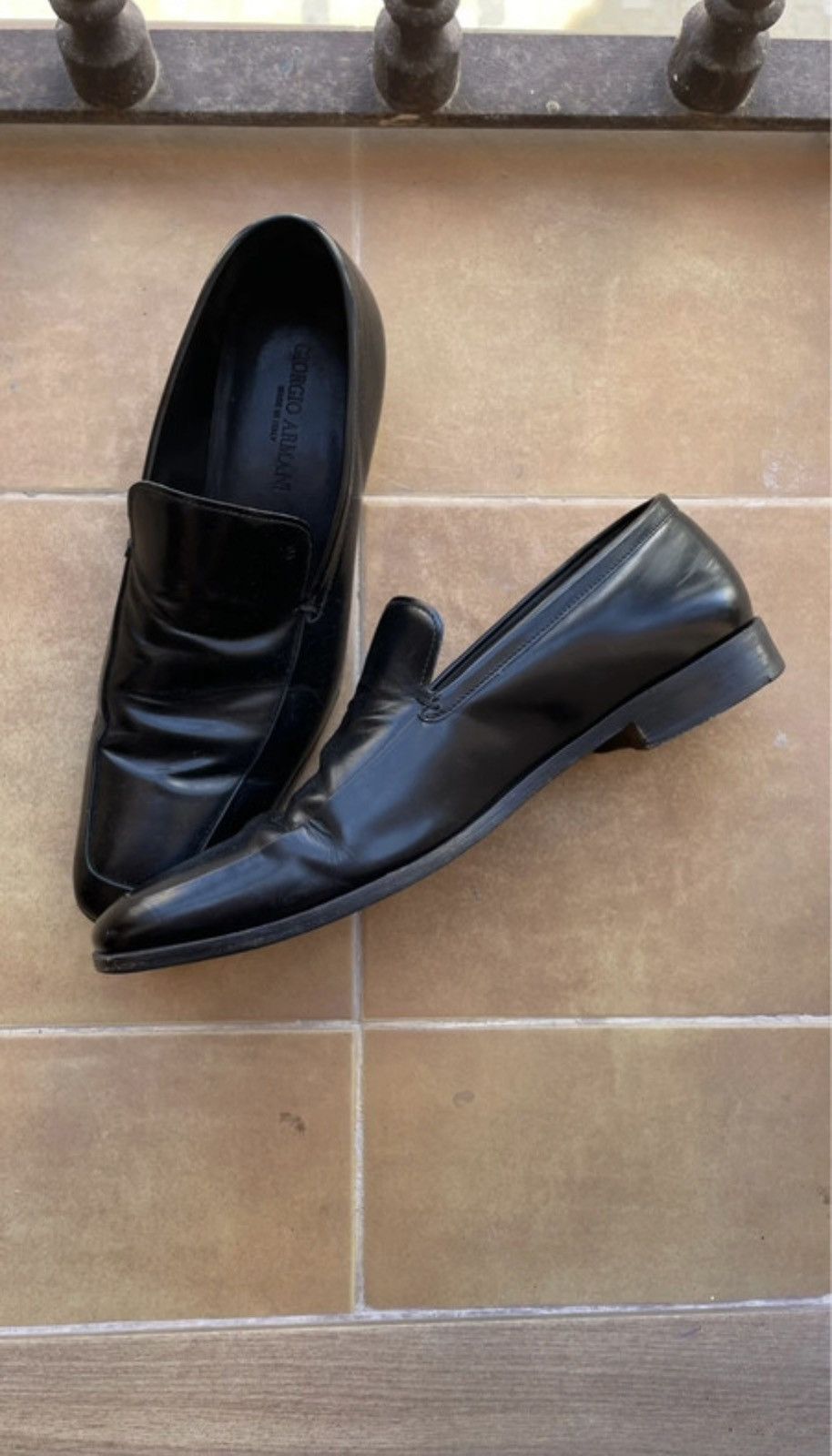 Giorgio Armani Vintage Loafers Size US 11 / EU 44 - 3 Thumbnail