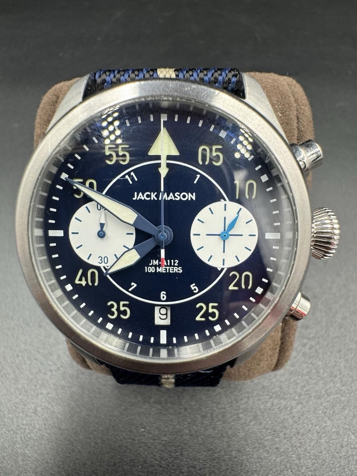 Other Jack Mason Aviation Nylon Band Men's Analog Watch Luminous J Size ONE SIZE - 2 Thumbnail