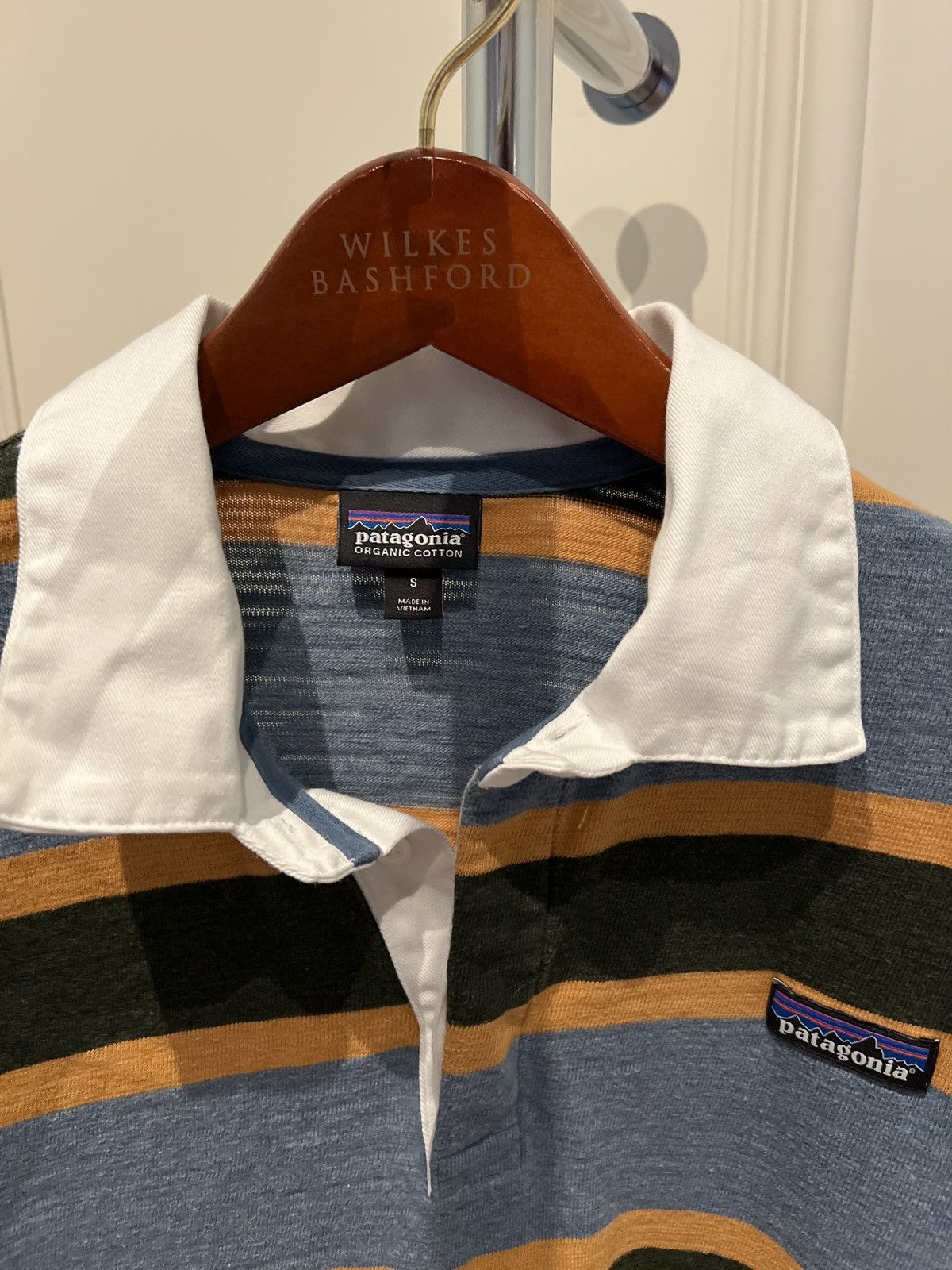 Patagonia Striped Cotton Rugby Shirt Size US S / EU 44-46 / 1 - 3 Thumbnail