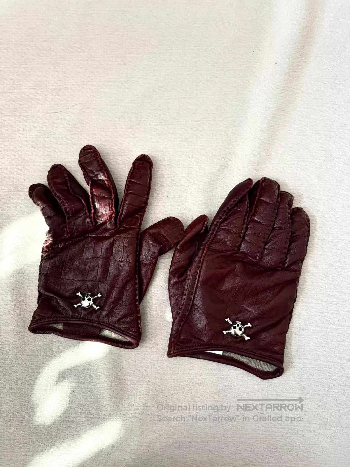 Other vivienne westwood skull leather gloves. Size ONE SIZE - 1 Thumbnail