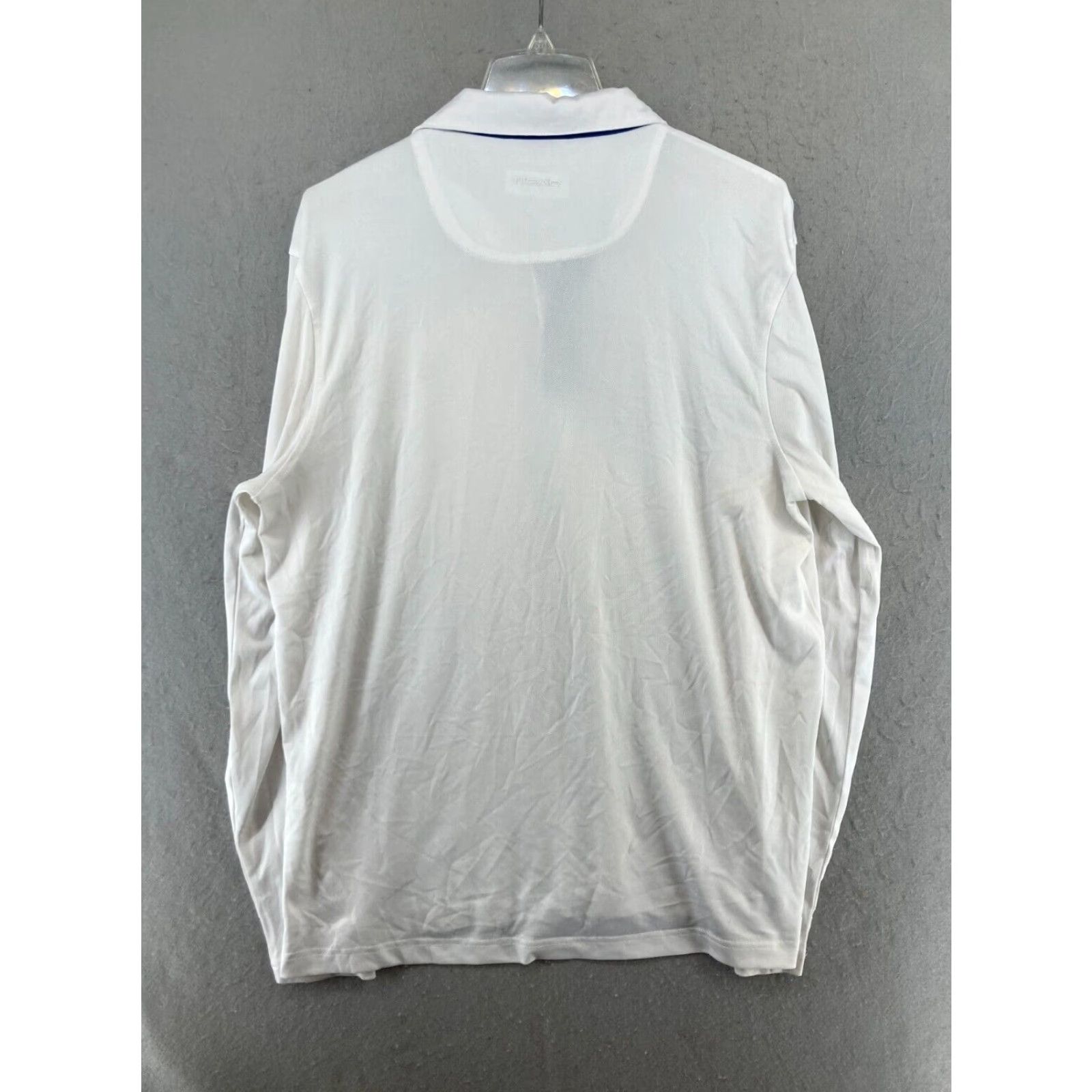Vintage HEAD Polo Shirt Mens Long Sleeve Medium White Golf Shirt Size US M / EU 48-50 / 2 - 7 Thumbnail
