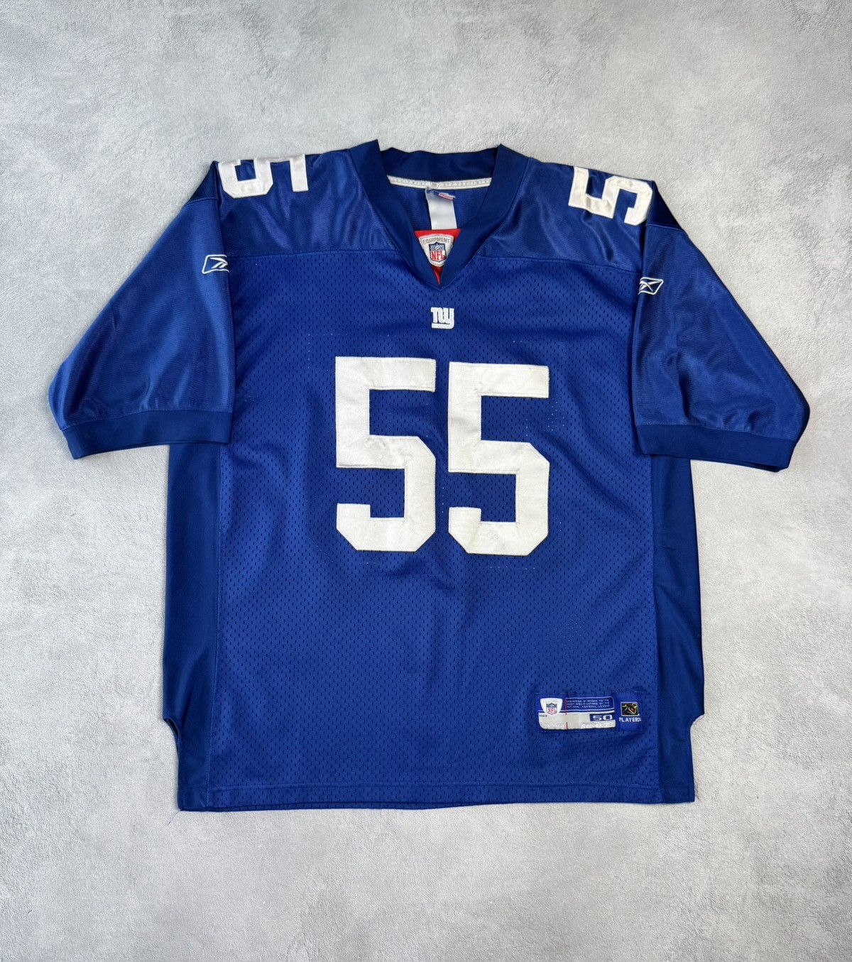 Reebok New York Giants Jersey Reebok #55 Lavar Arrington Size 50 Size US M / EU 48-50 / 2 - 1 Thumbnail
