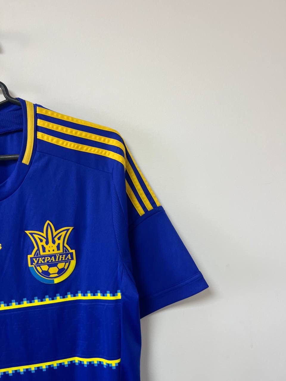 Adidas Ukraine Euro 2012/13 Home Jersey Football Shirt Adidas Large Size US L / EU 52-54 / 3 - 10 Thumbnail