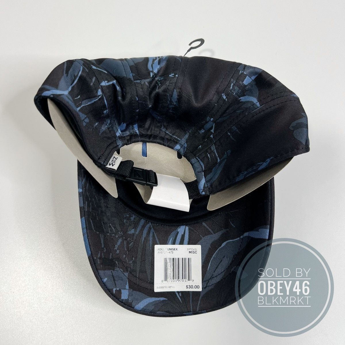 Nike Nike Tailwind NSW Running Hat Digital Floral Blue Size ONE SIZE - 4 Thumbnail