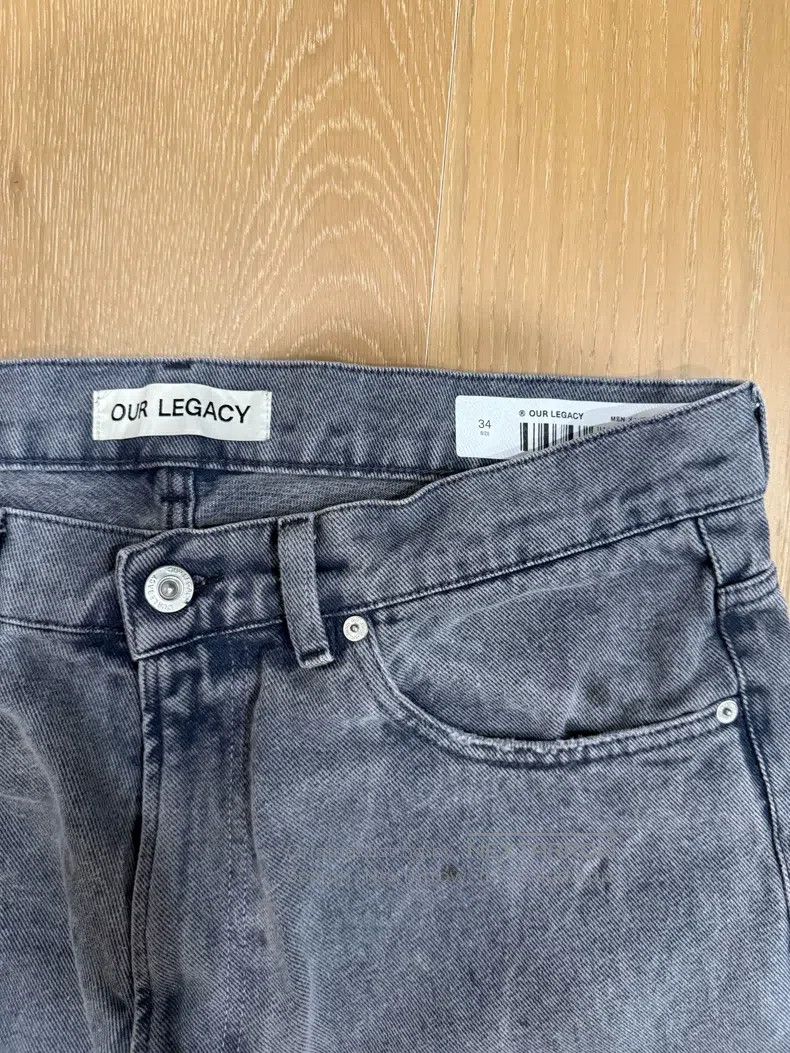 Our Legacy Our Legacy Straight-leg jeans Size US 34 / EU 50 - 2 Thumbnail