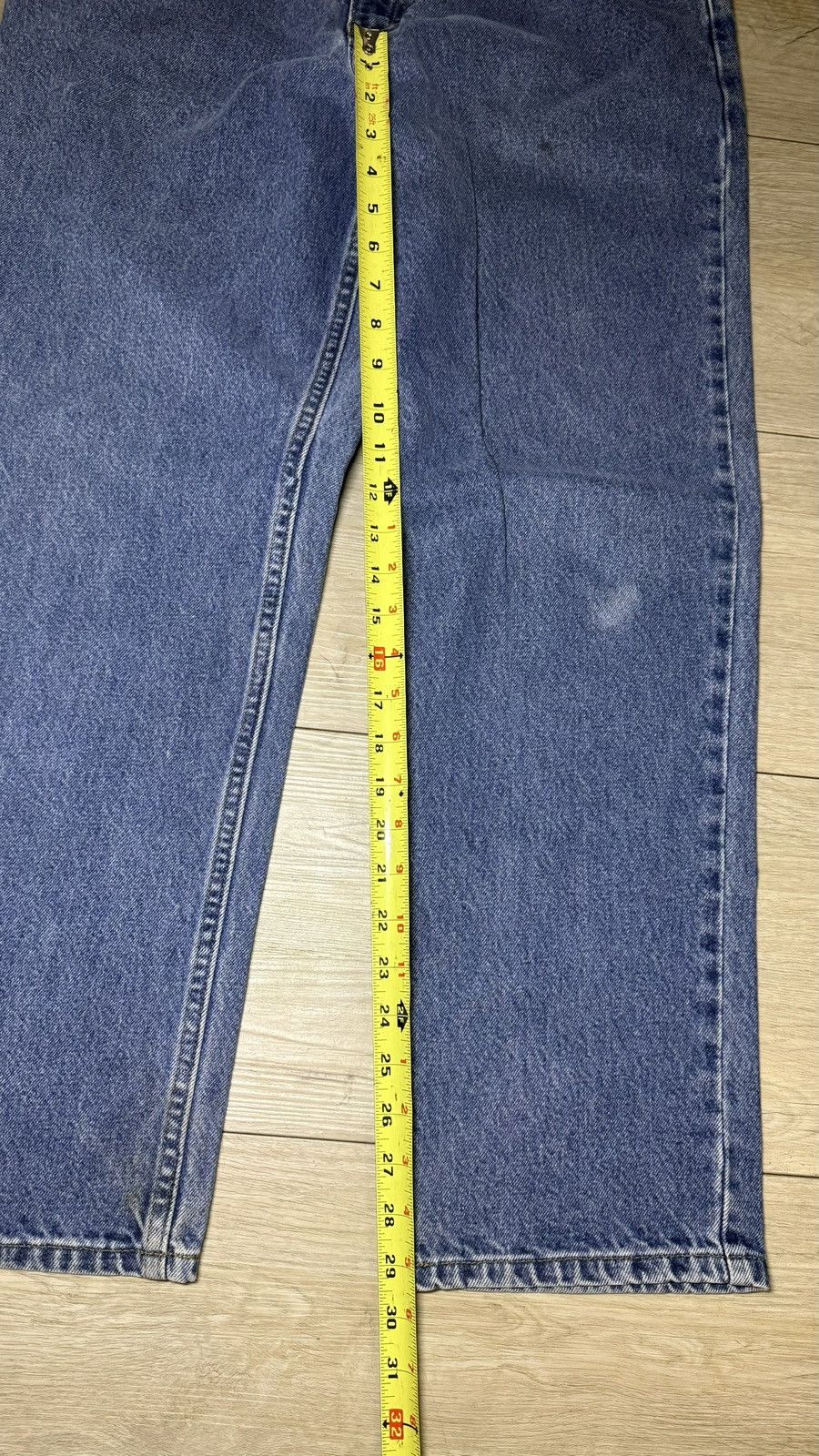 L.L. Bean Vintage 1990s L.L. Bean Natural Fit Straight Fit Denim Jeans Size US 34 / EU 50 - 6 Thumbnail