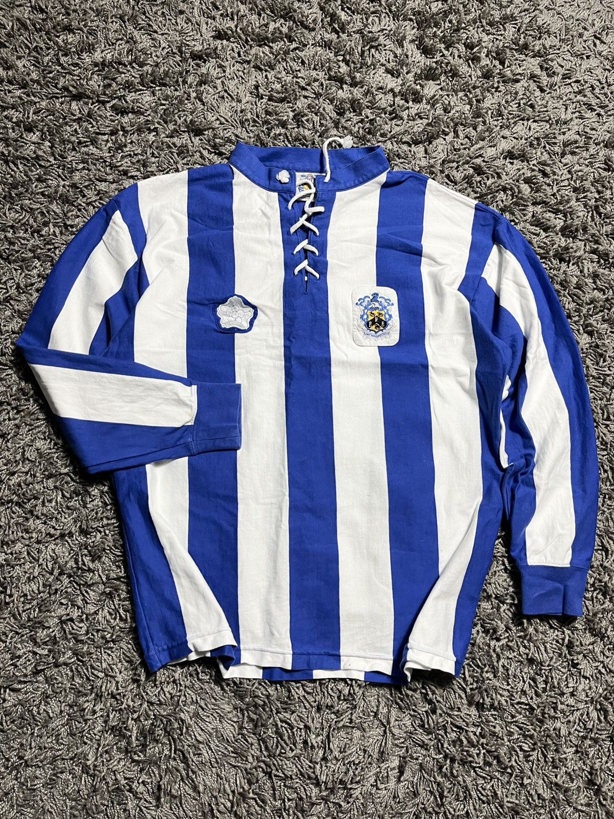 Toffs HUDDERSFIELD TOWN 1922 FA CUP FINAL COTTON JERSEY TOFFS Size US L / EU 52-54 / 3 - 1 Thumbnail