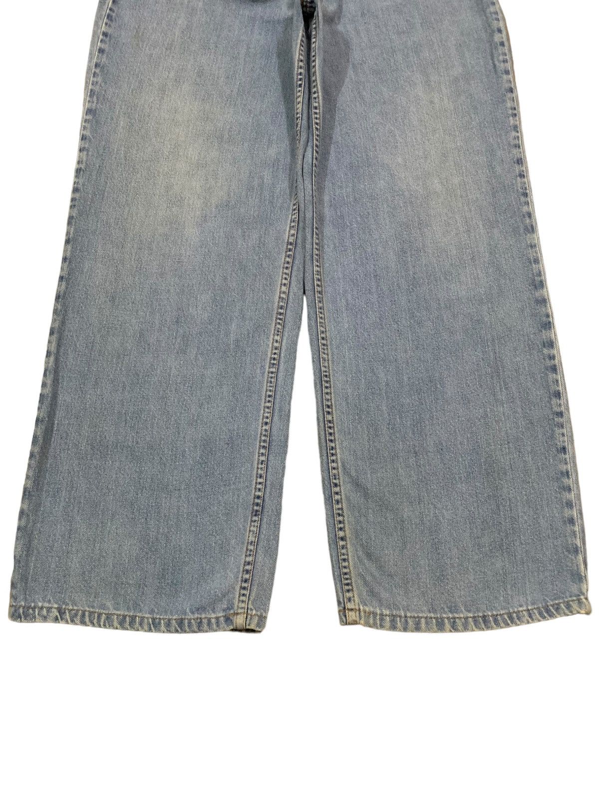 Levi's Vintage 90s Levis 529 White Tab Blue Washed Baggy Jeans Size US 33 - 8 Thumbnail