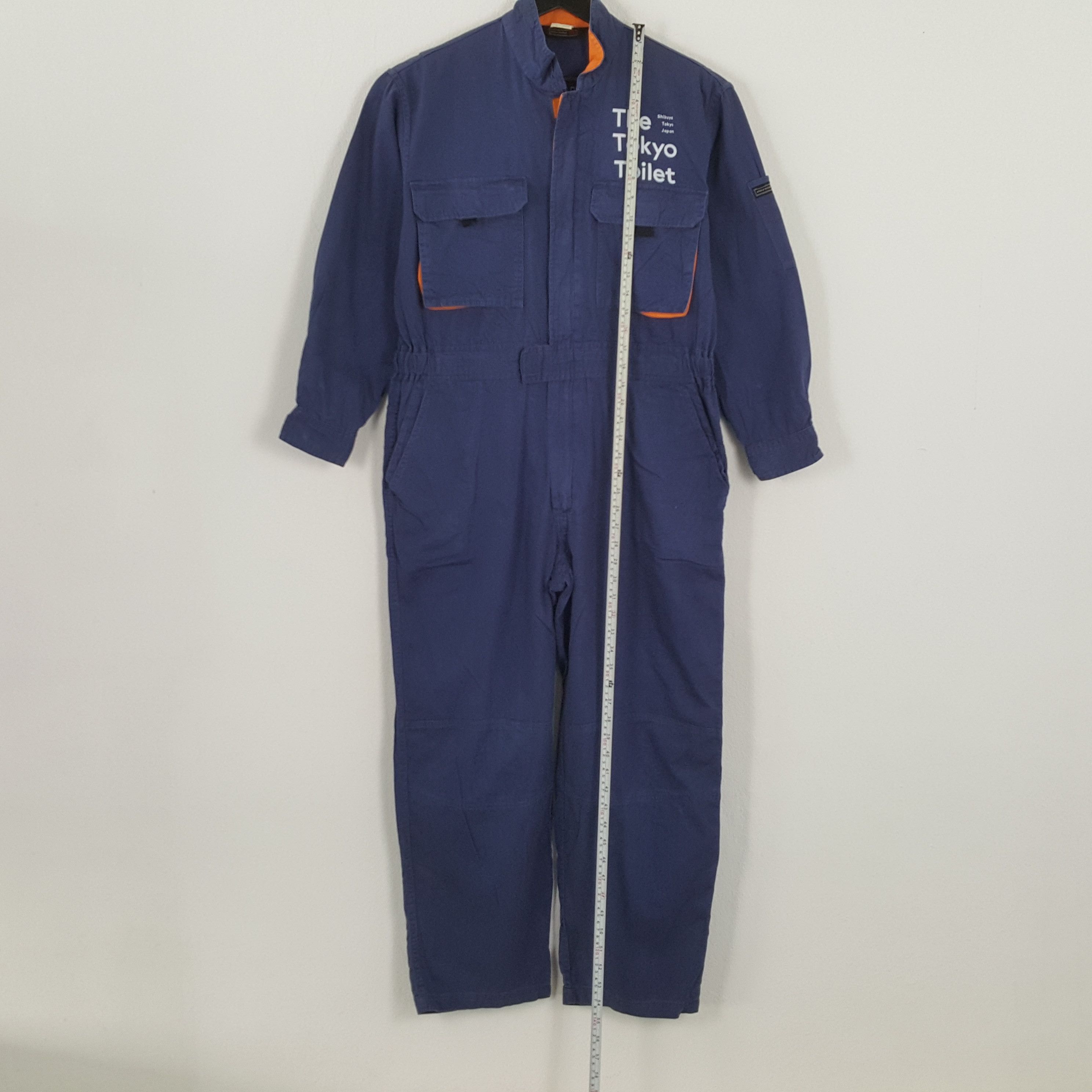 Japanese Brand × Vintage THE TOKYO TOILET Japanese Style Custom Art Coverall Jacket Size US M / EU 48-50 / 2 - 7 Thumbnail