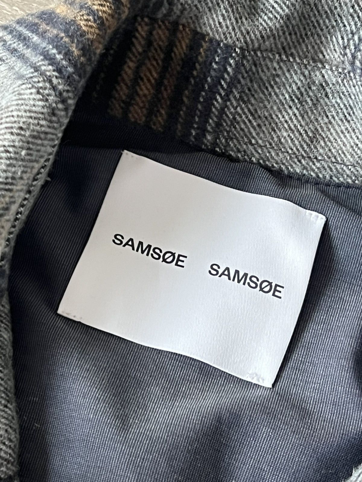 Samsoe Samsoe ‼️Samsoe Samsoe Oendal Acrylic/Wool Casual Shirt Jacket‼️ Size US M / EU 48-50 / 2 - 18 Thumbnail
