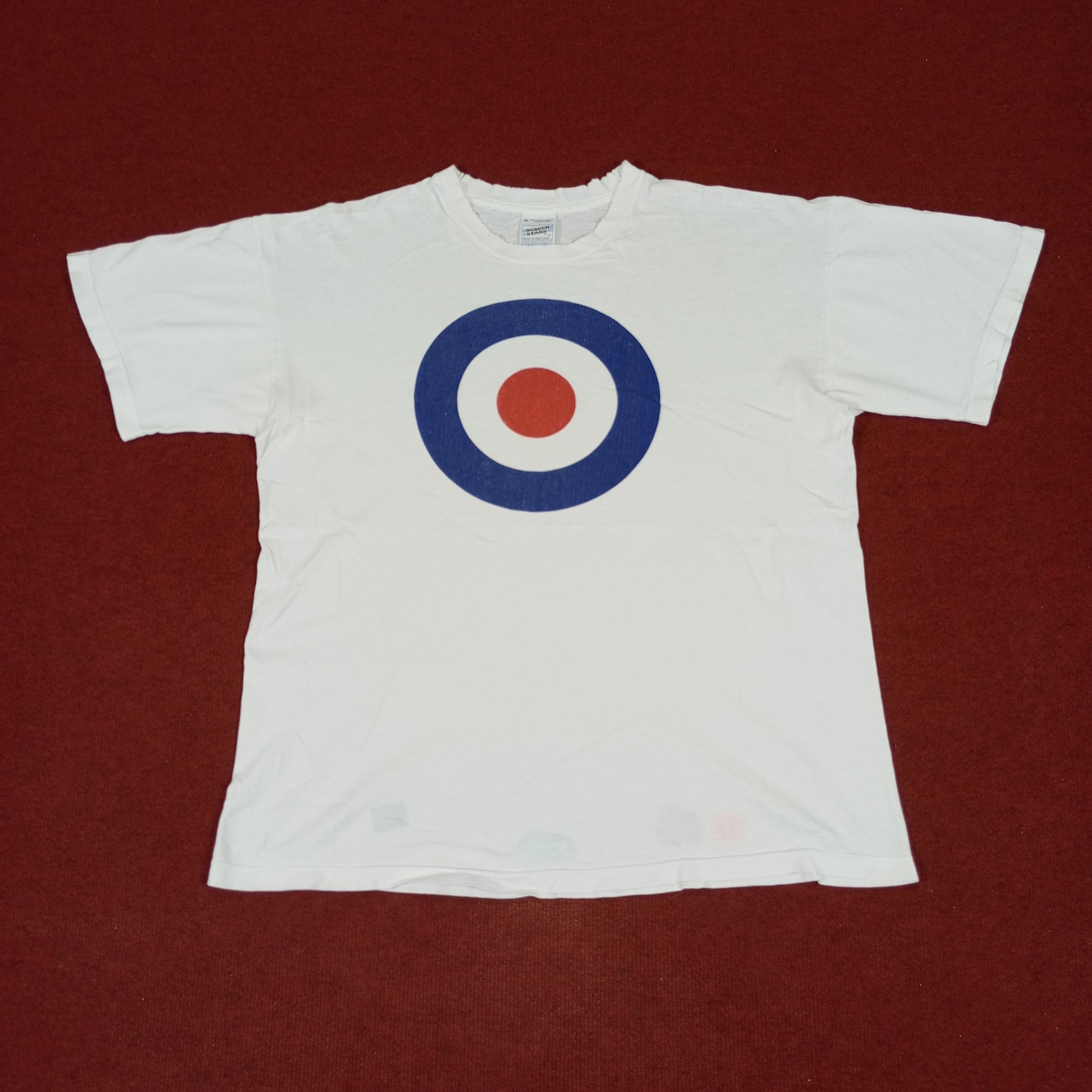 Vintage Target Center Design Distressed Vintage Tshirt Size US XL / EU 56 / 4 - 1 Thumbnail