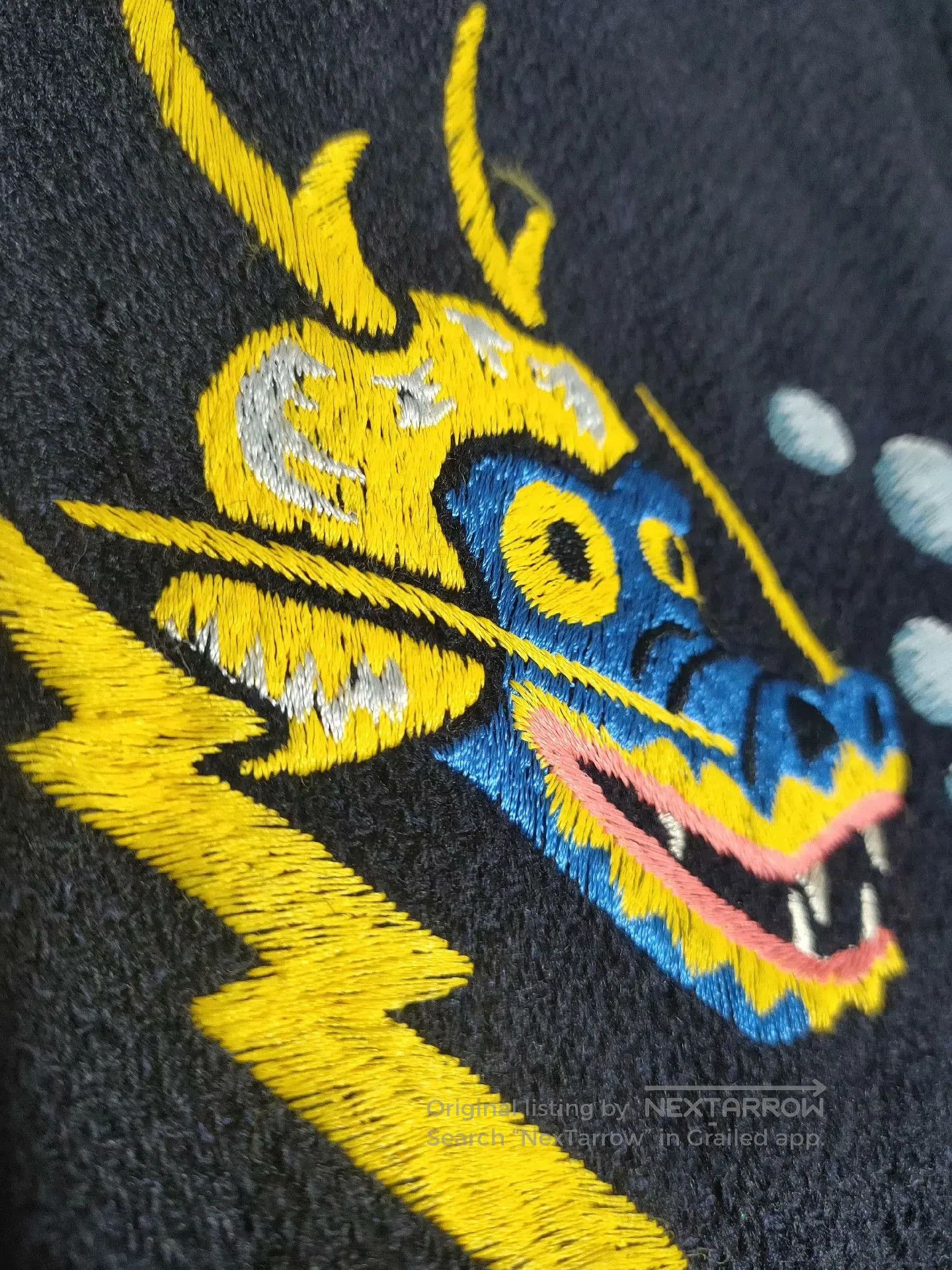 Kaptain Sunshine weirdo Gladhand Embroidered Vintage Wool Shirt. Size US L / EU 52-54 / 3 - 6 Thumbnail