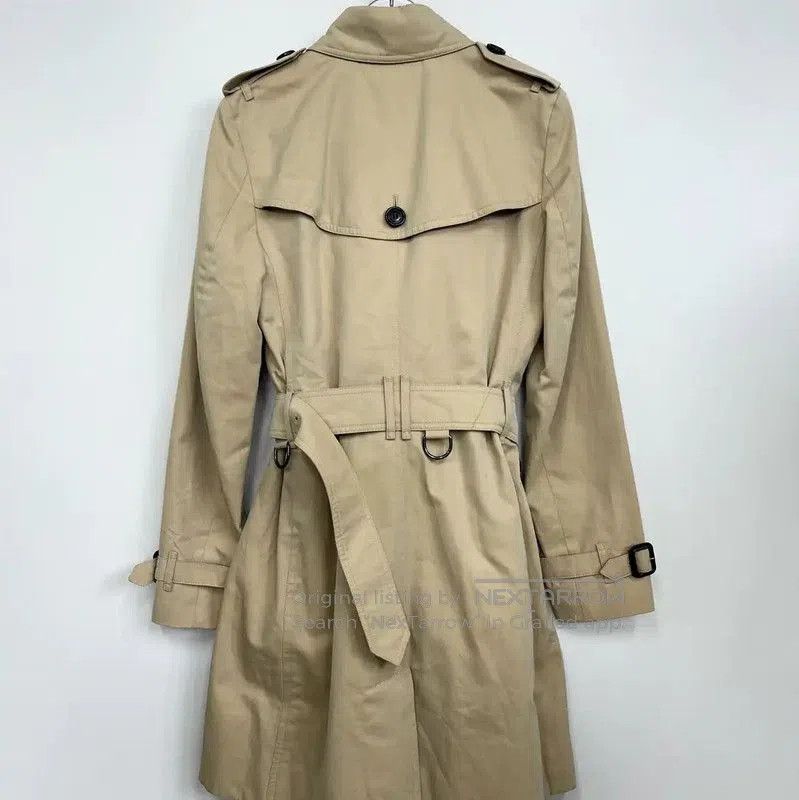 Burberry Burberry Women's Khaki Trench Coat XXS Size. Size XXS / US 00 / IT 34 - 2 Thumbnail