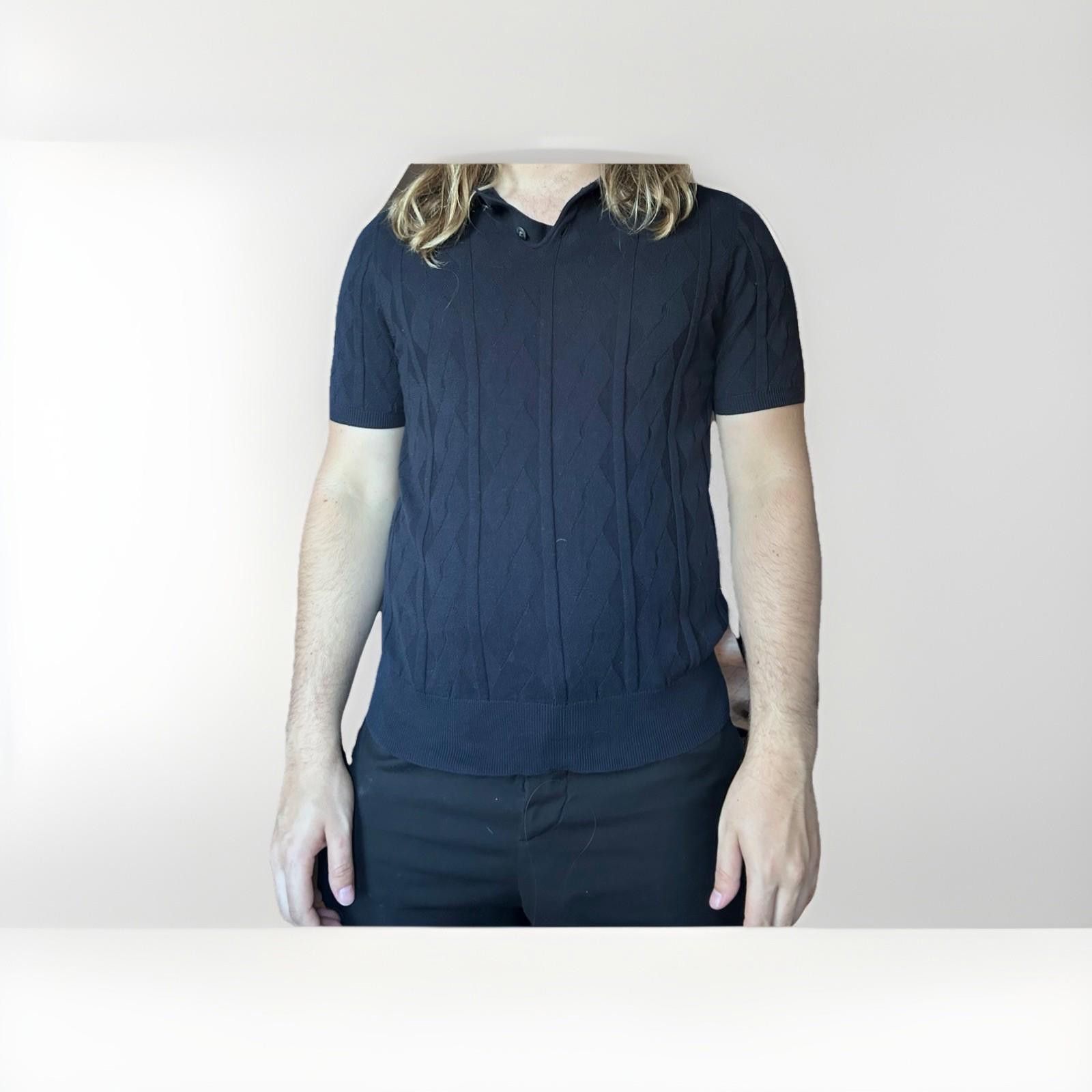 Designer Ché Studios Knit Polo – Excellent Condition – Size M Luxury Size US M / EU 48-50 / 2 - 1 Thumbnail