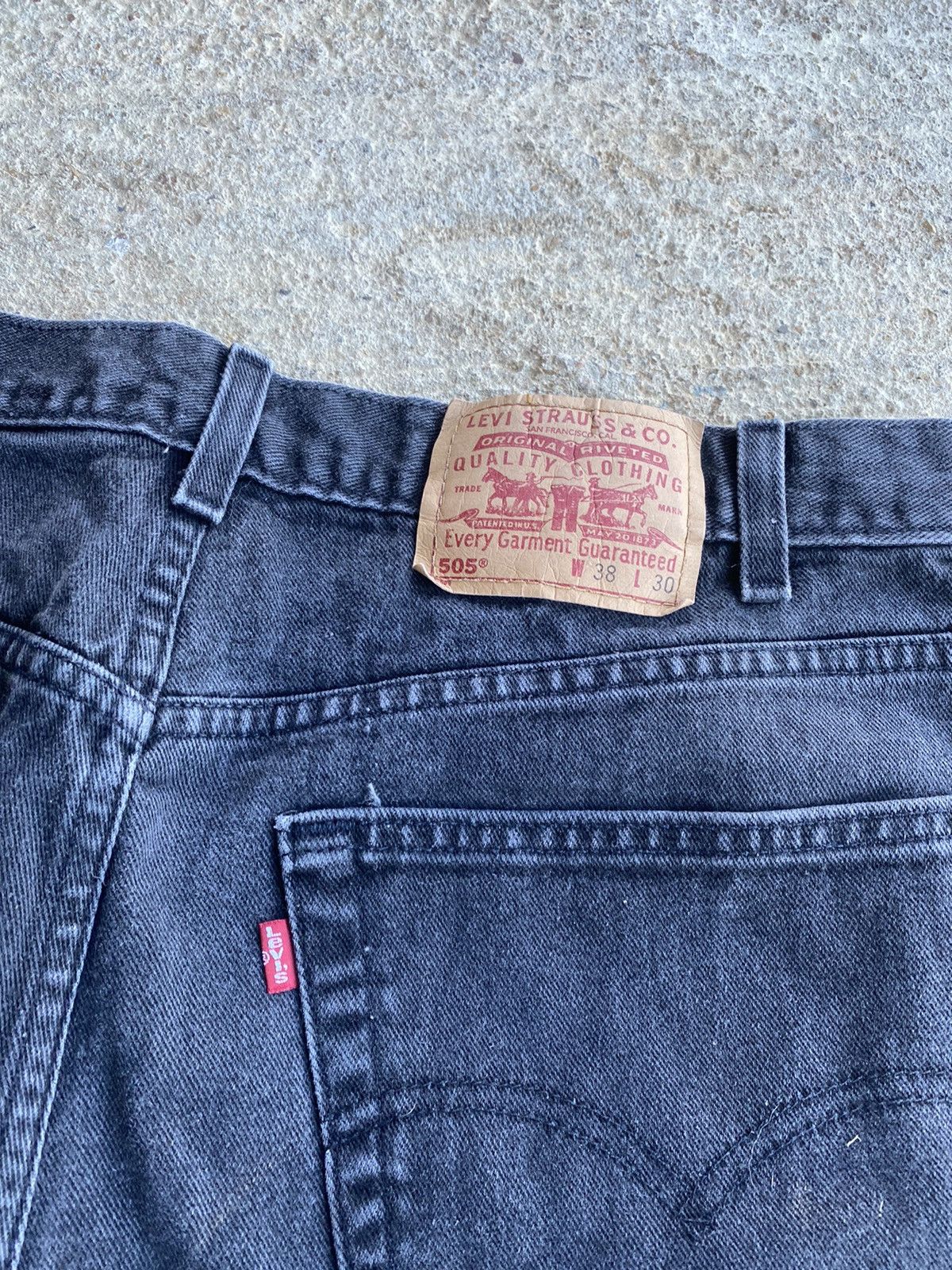 Levi's × Vintage Vintage Y2K Levis 505 Washed Jeans Balenciaga Style Size US 36 / EU 52 - 3 Thumbnail