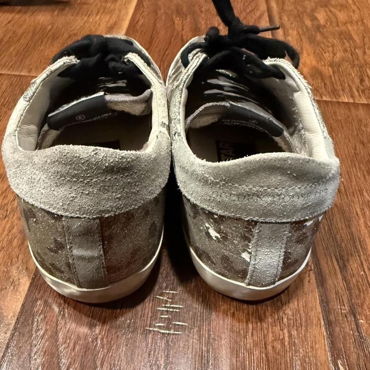 Golden Goose Golden Goose GGDB Superstar Glitter Leopard Distressed Size US 5 / EU 37 - 5 Thumbnail