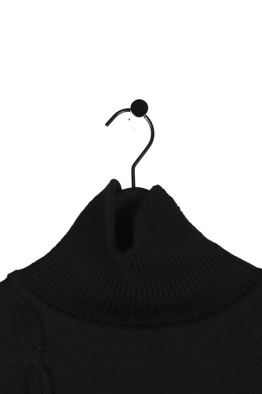Dior × Hedi Slimane Dior Homme Turtleneck Prototype AW03 Luster Sweater Size US M / EU 48-50 / 2 - 3 Thumbnail