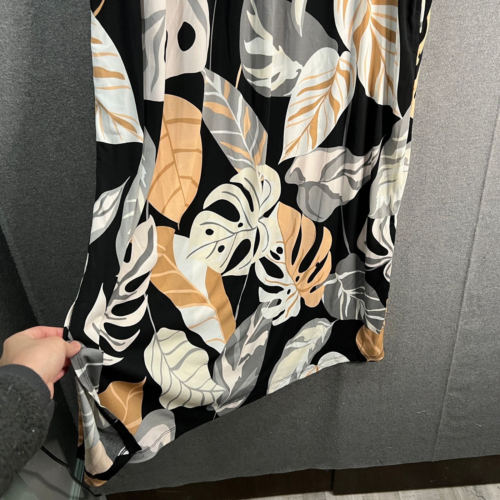 Other Breezies Lounge Blissful Breeze Short Sleeve Caftan Black Size XS / US 0-2 / IT 36-38 - 6 Thumbnail