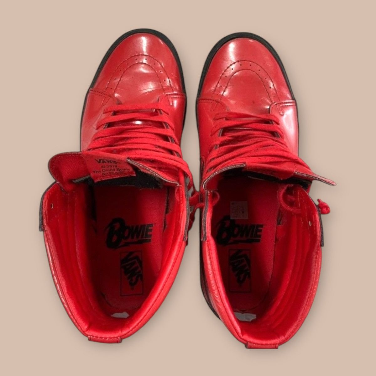 Vans VANS X DAVID BOWIE UA SK8-HI PLATFORM 2.0 Size US 11 / EU 44 - 9 Thumbnail