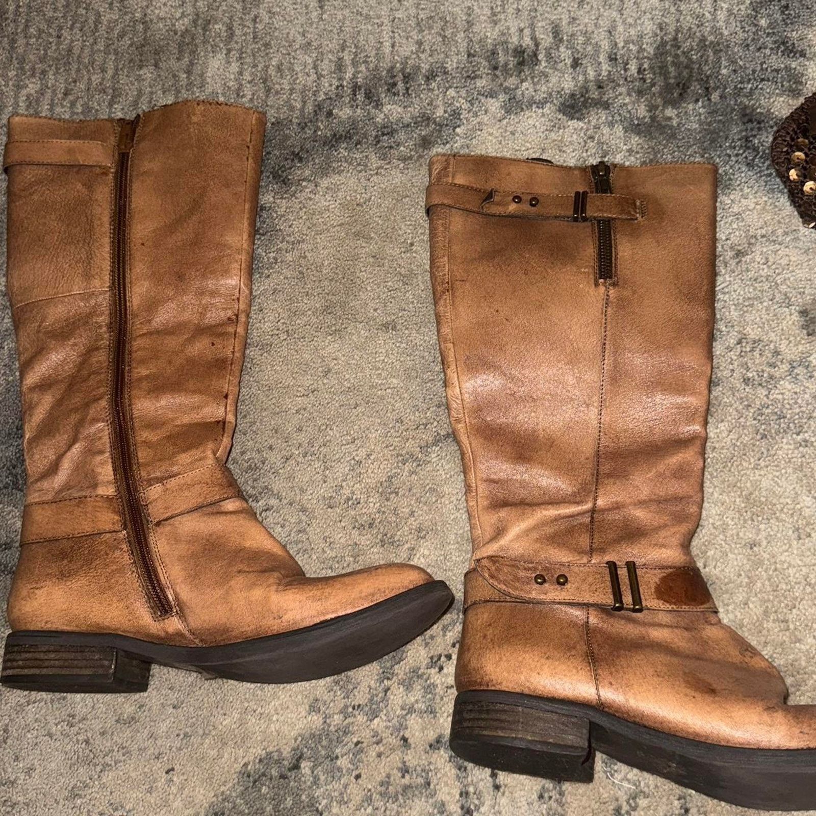 Steve Madden Steve madden coganc tan brown tall boots Size US 7.5 / IT 37.5 - 5 Thumbnail