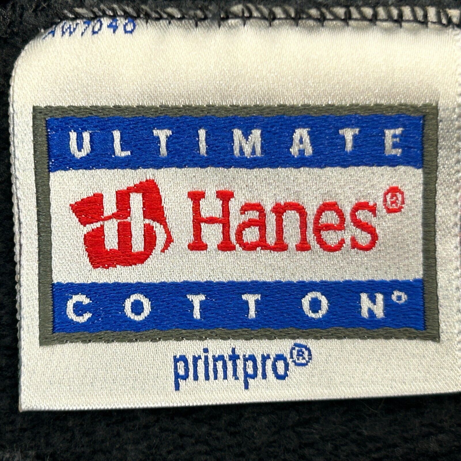 Hanes Ghetto University Sweatshirt Rap Hip Hop Crew Neck Black S Size US S / EU 44-46 / 1 - 6 Thumbnail