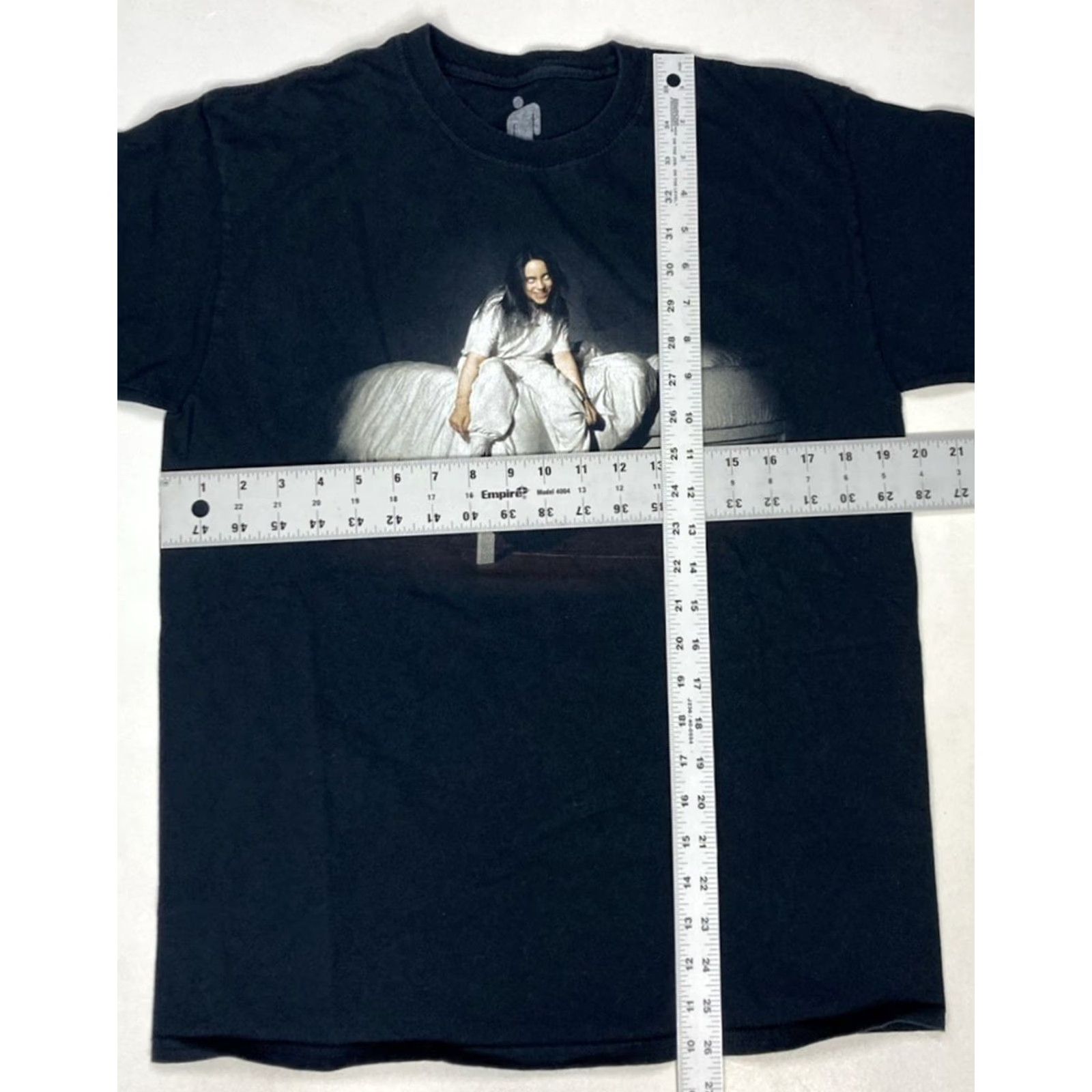 Vintage Billie Eilish T-shirt Women Medium Black Short Sleeve Music Shirt Size M / US 6-8 / IT 42-44 - 5 Thumbnail