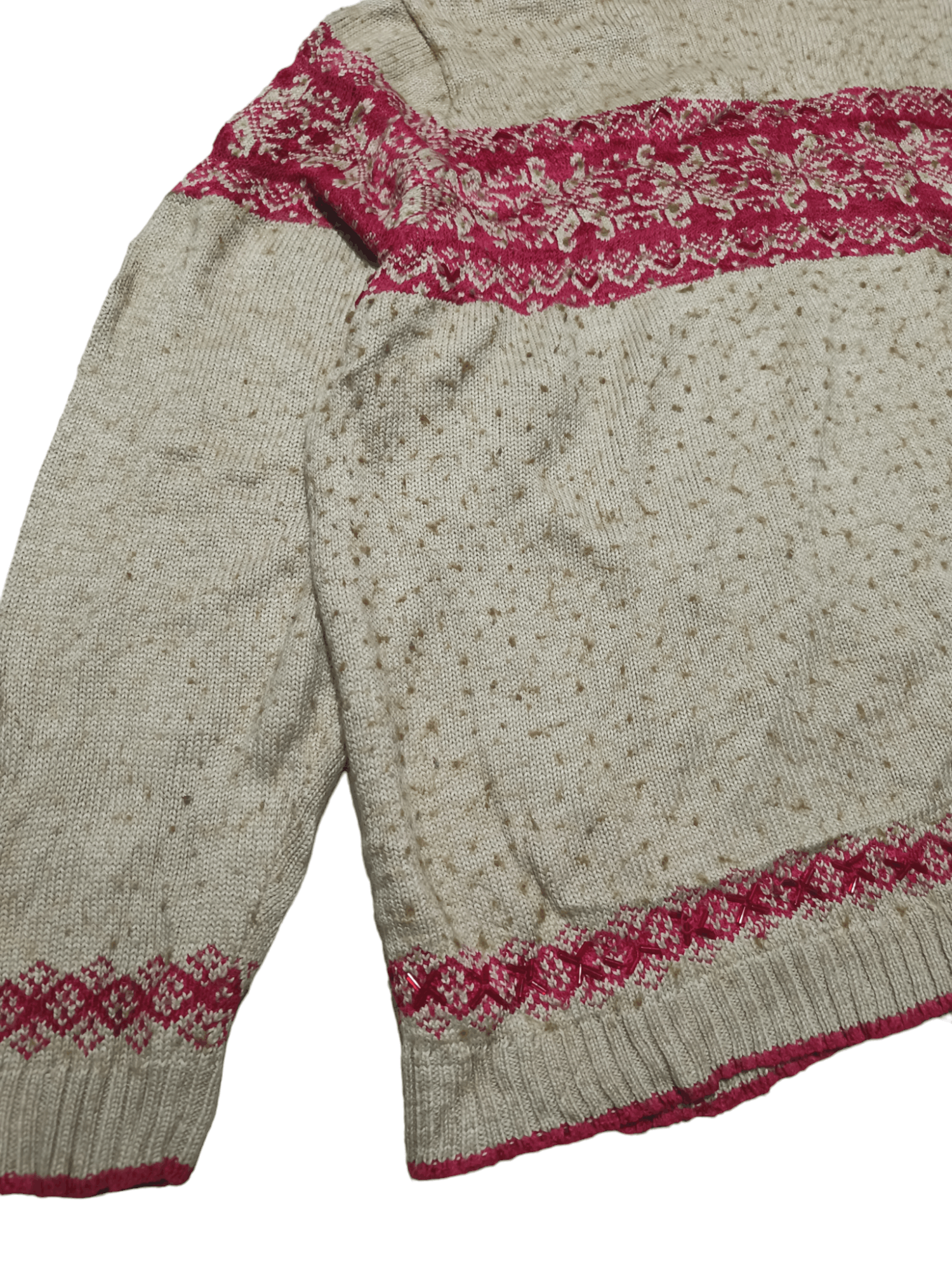 Other Vintage 90s VENEZIA JEANS Ethnic Motifs Knit Sweater Size L / US 10 / IT 46 - 4 Thumbnail