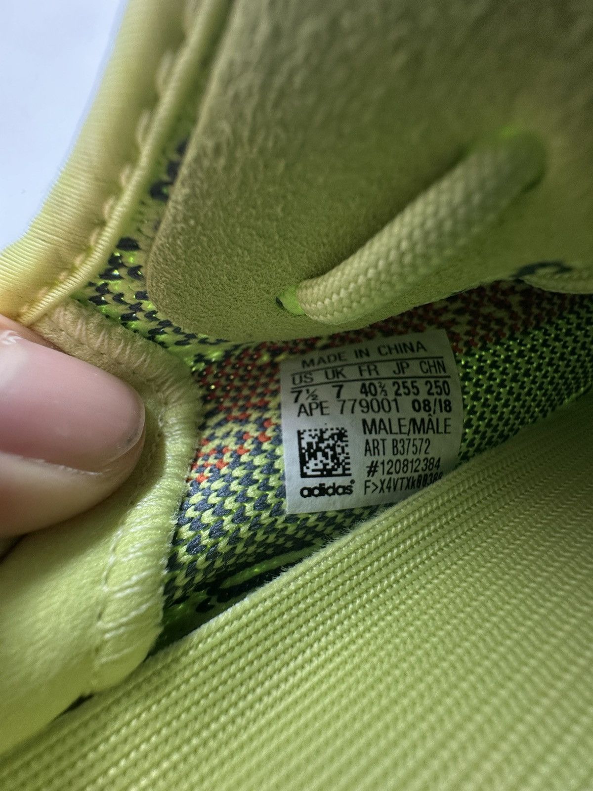Yeezy Yeezy Bosst 350 V2 Semi Frozen Yellow Size US 7.5 / EU 40-41 - 15 Thumbnail